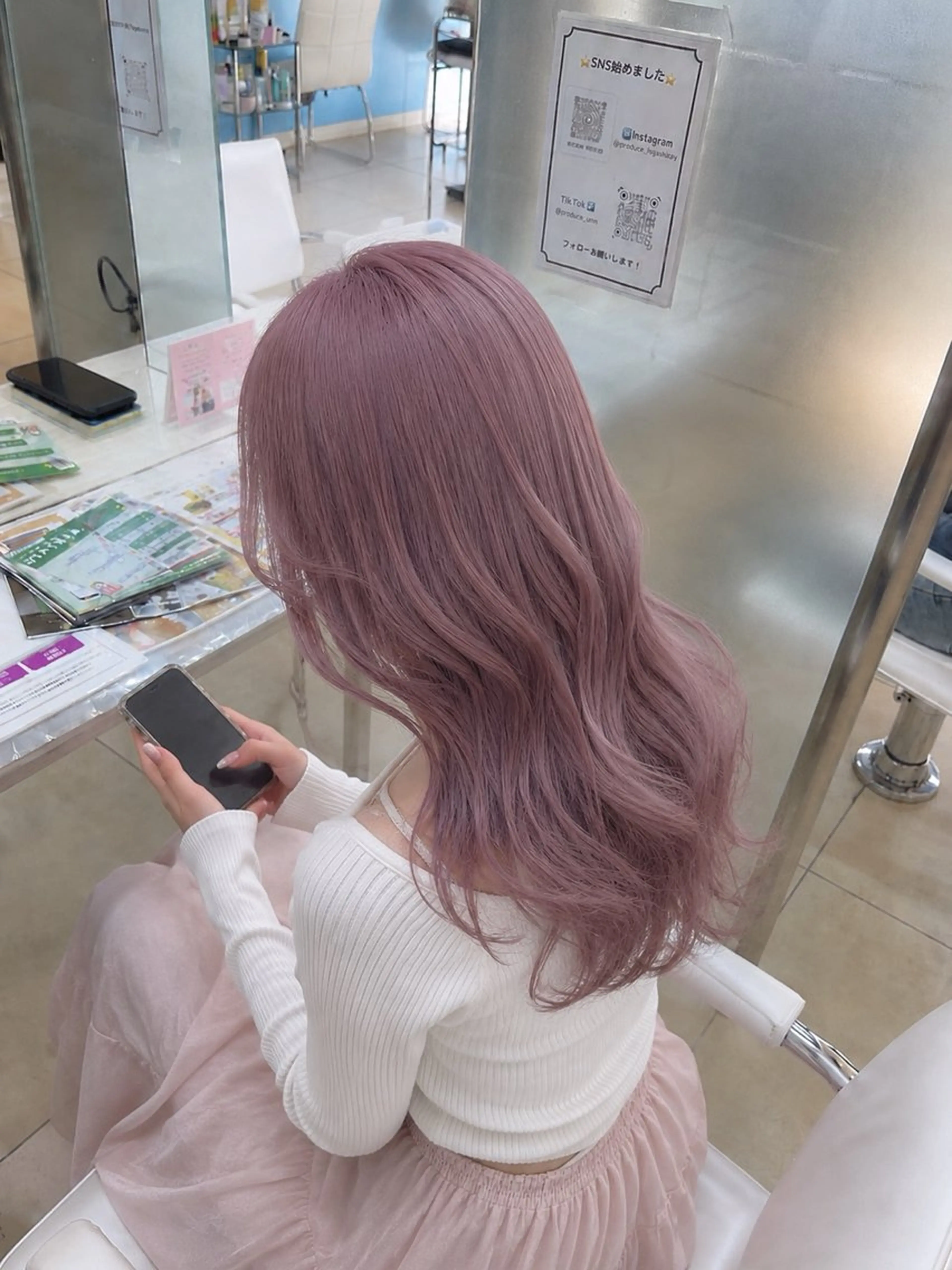 カラー ヘアカラー 🫧透明感˖⊹あすか 東橋本のヘアスタイル