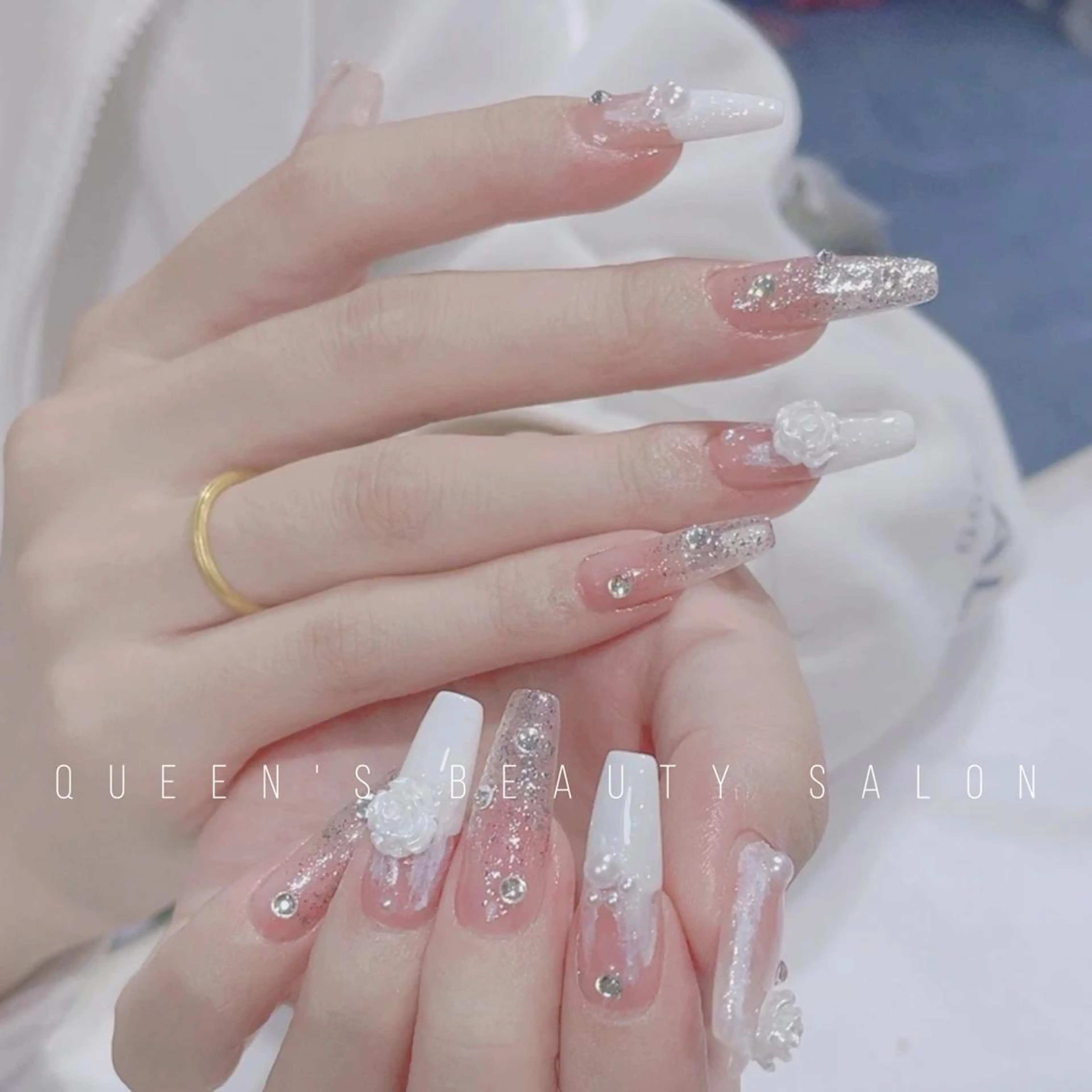 ネイル ハンドネイル Queens マオのネイルデザイン