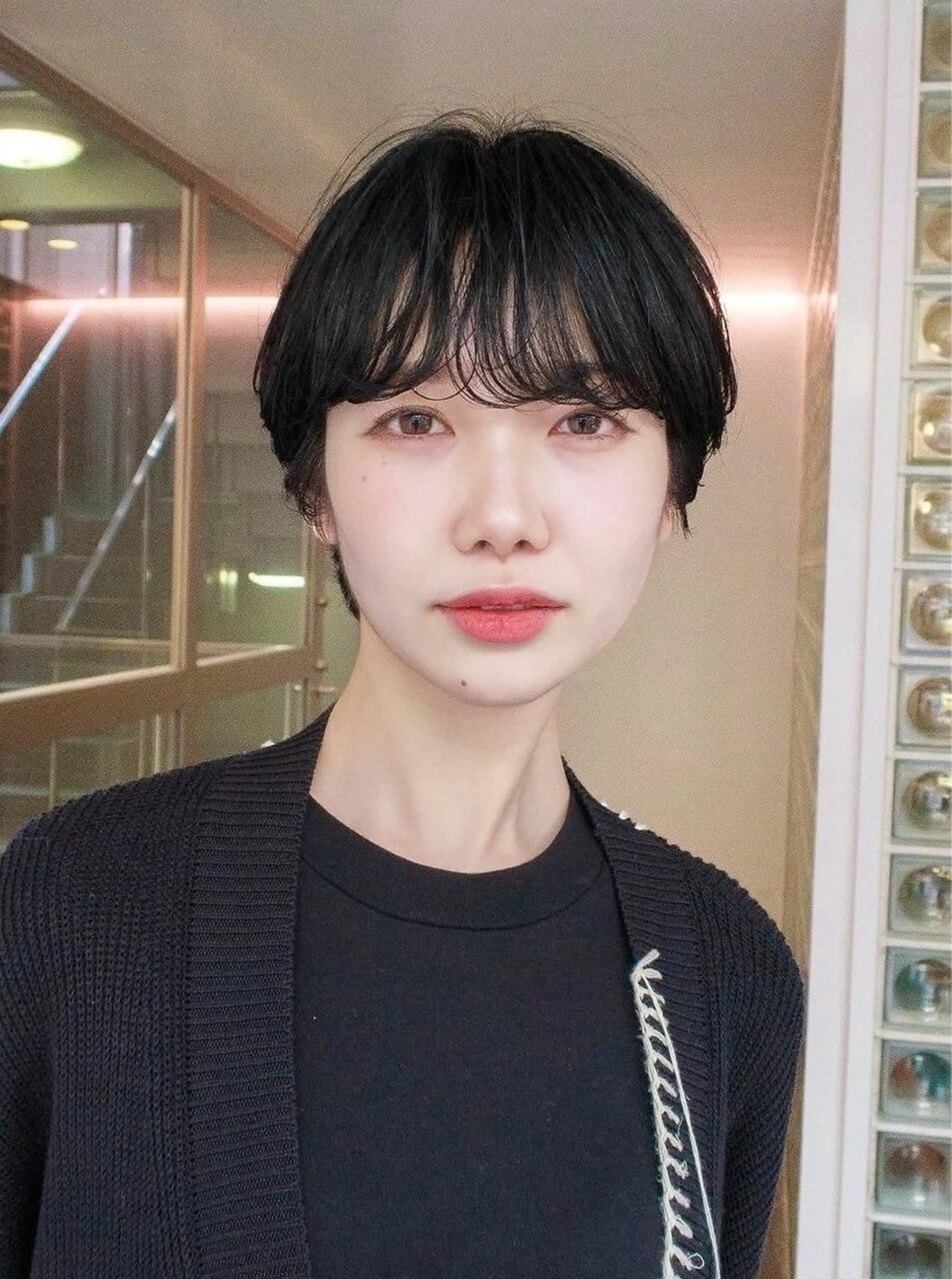 ショート ショートヘア カット メンズカット メンズパーマのヘアスタイル