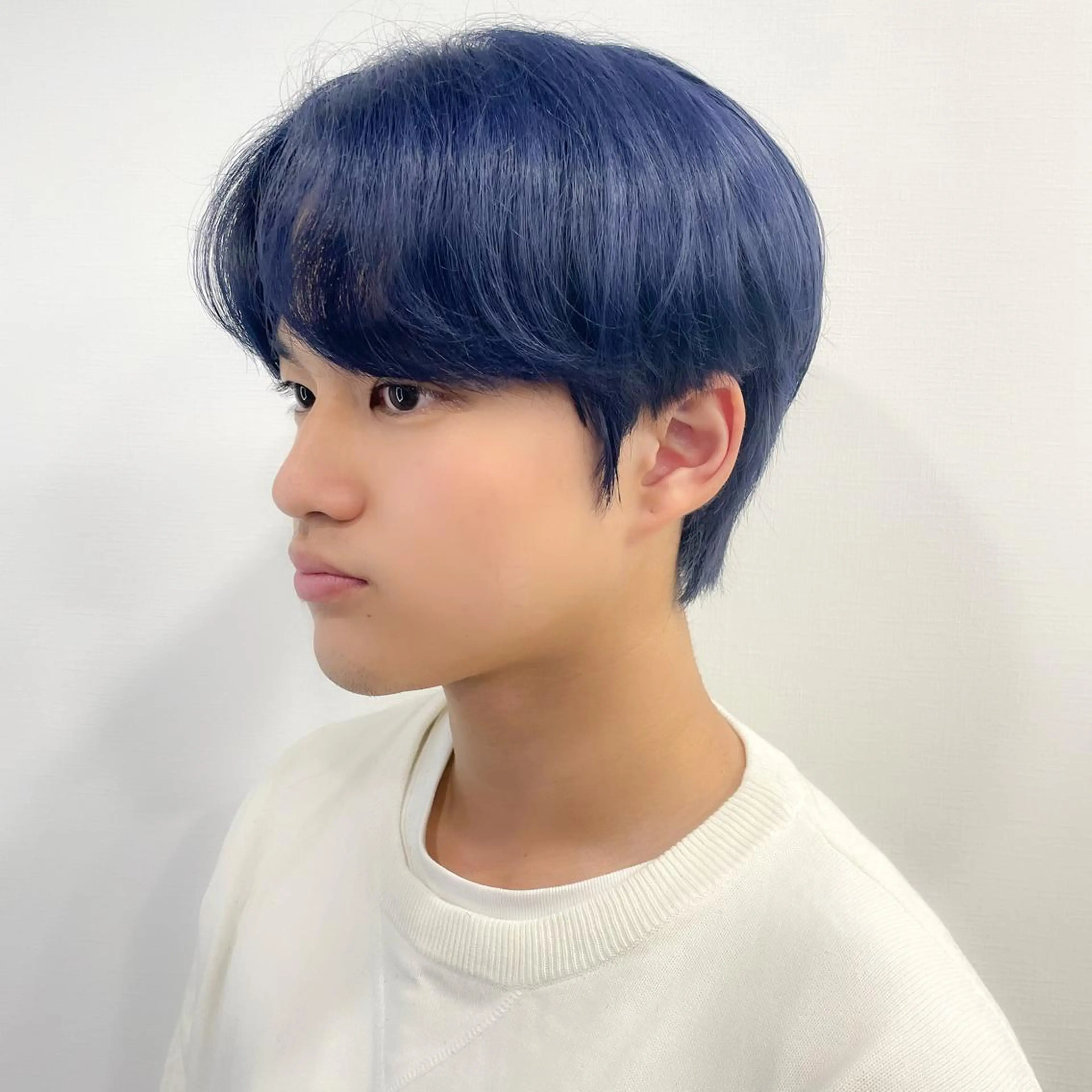 ショート カラー メンズ ヘアカラー TSUYOSHI 韓国ヘア/くびれヘアのヘアスタイル