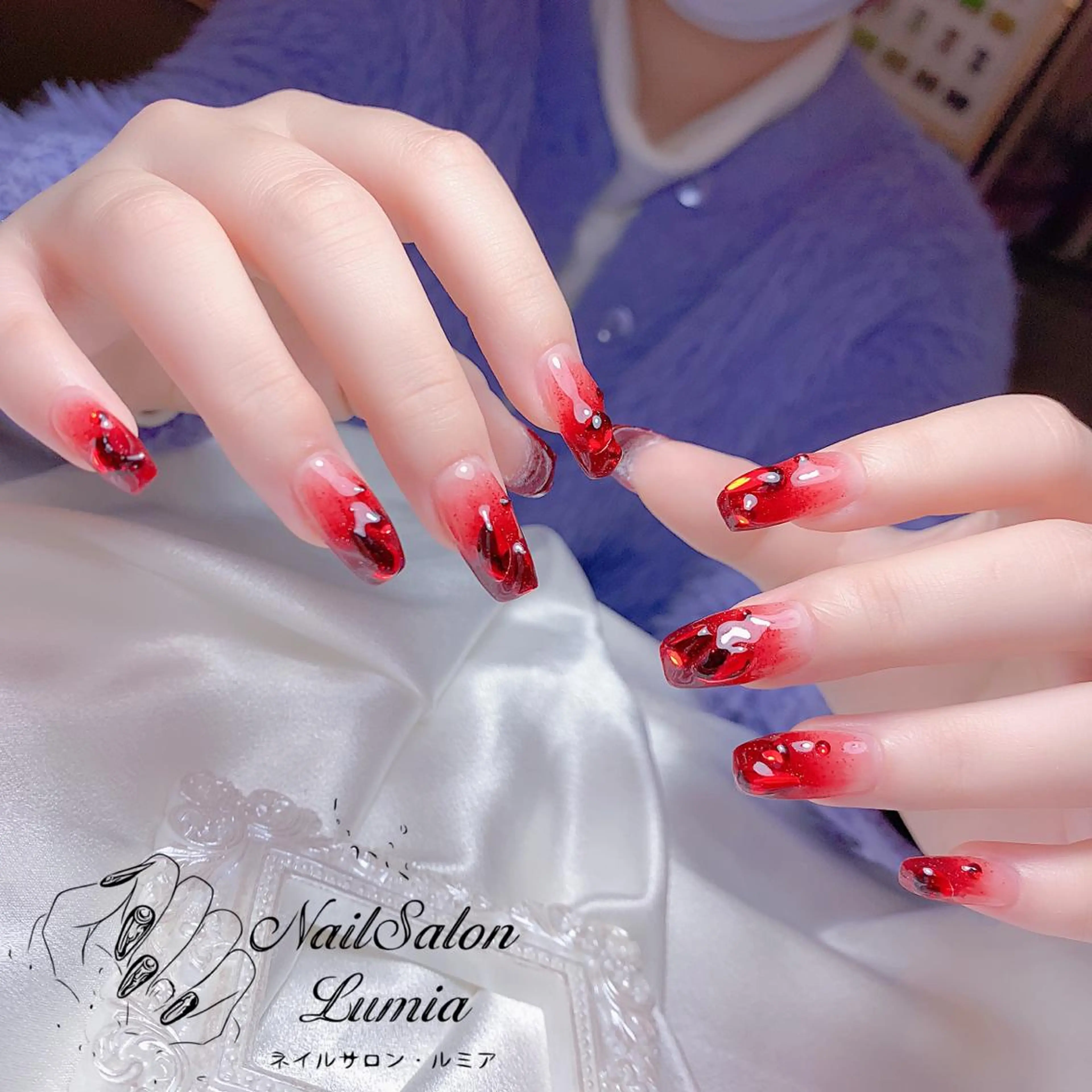 ネイル ハンドネイル ネイルサロン ルミア Lumia 店長のネイルデザイン