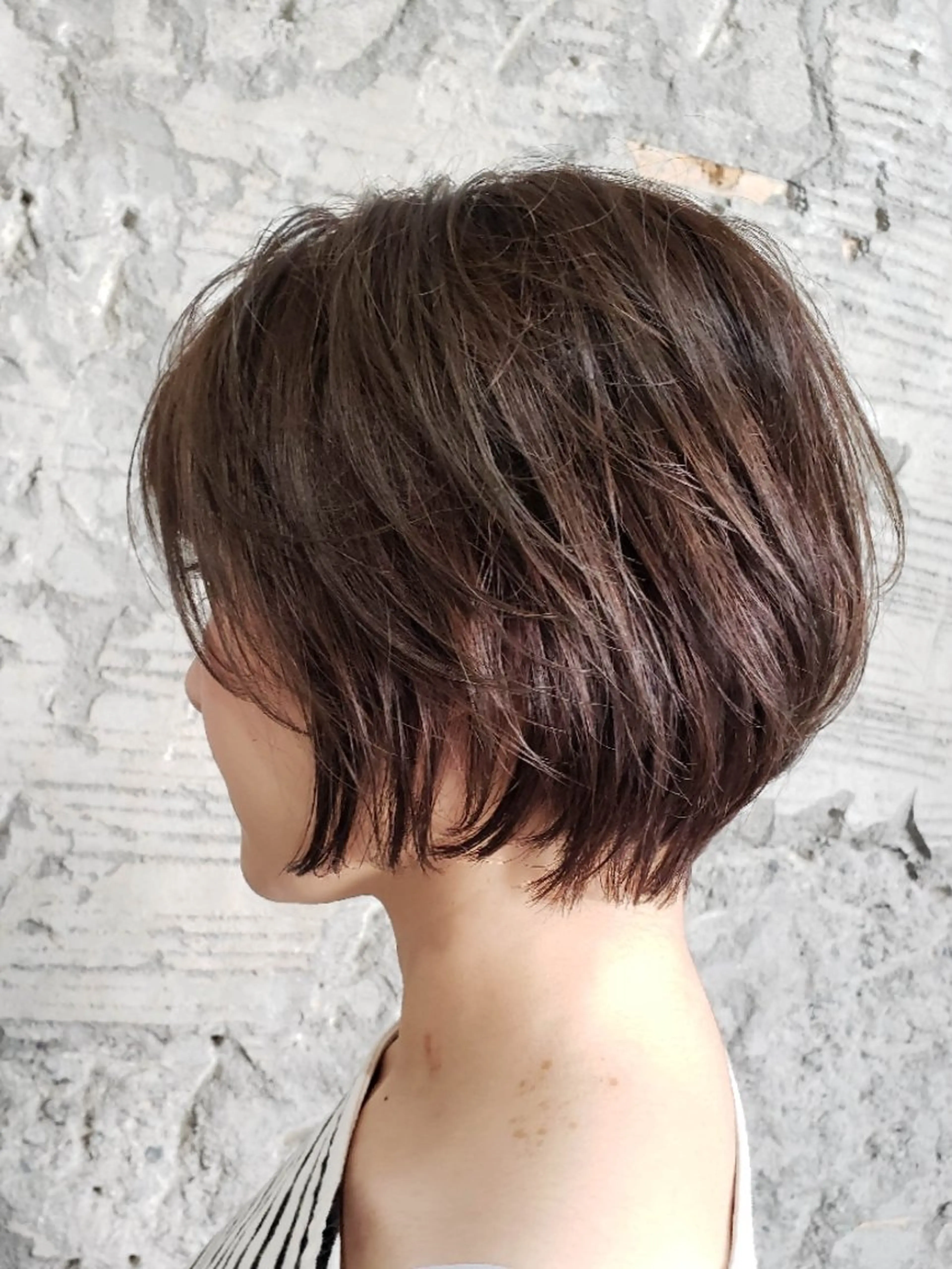 ショート 丸みショート ショートヘア カット トリートメント TELA HAIR 土気あすみが丘店所属・✂ AYAのヘアスタイル