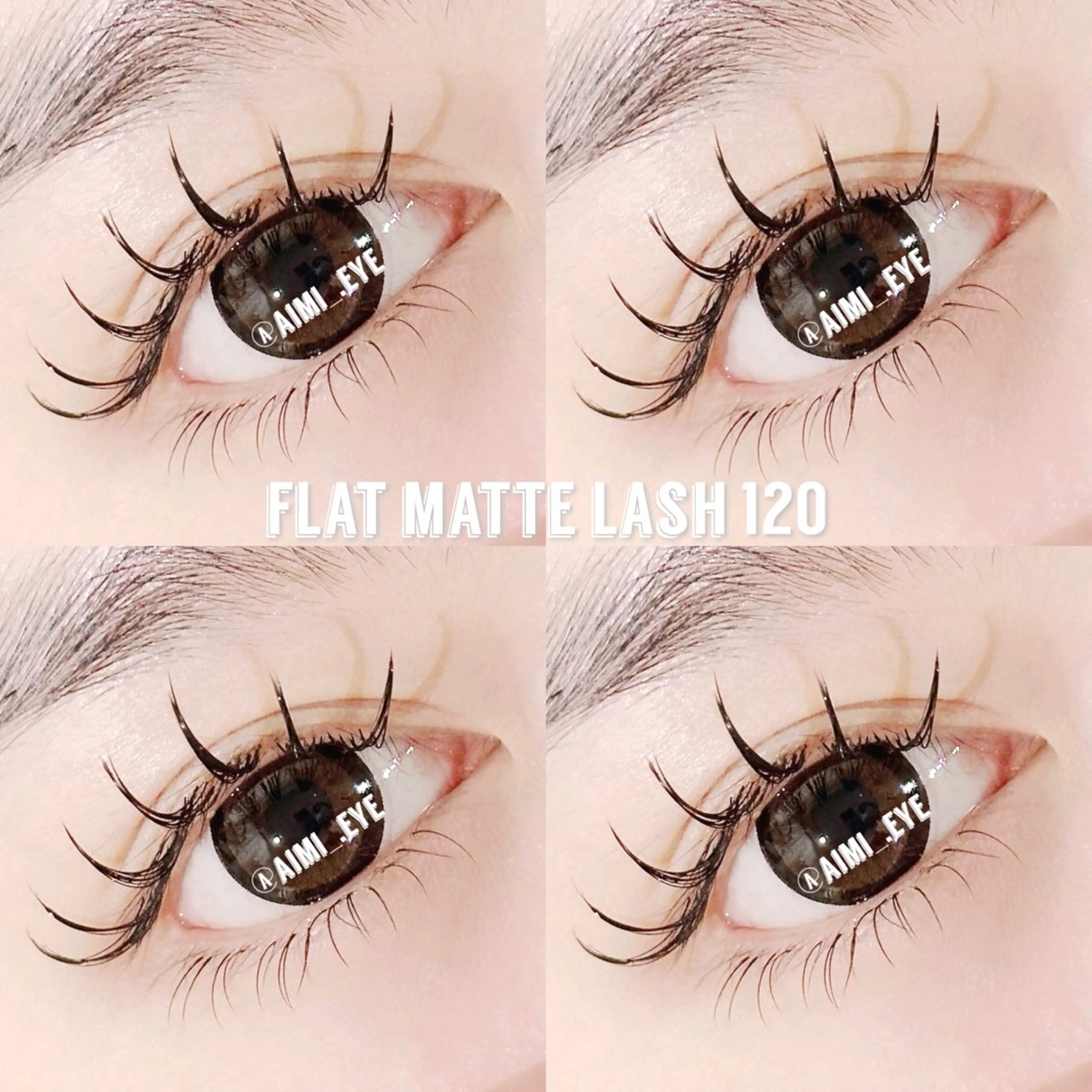 マツエク・マツパ フラットラッシュ 下まつげエクステ マツエク 𝙚𝙢𝙪. 🖤𝘼𝙞𝙢𝙞のマツエク・マツパデザイン