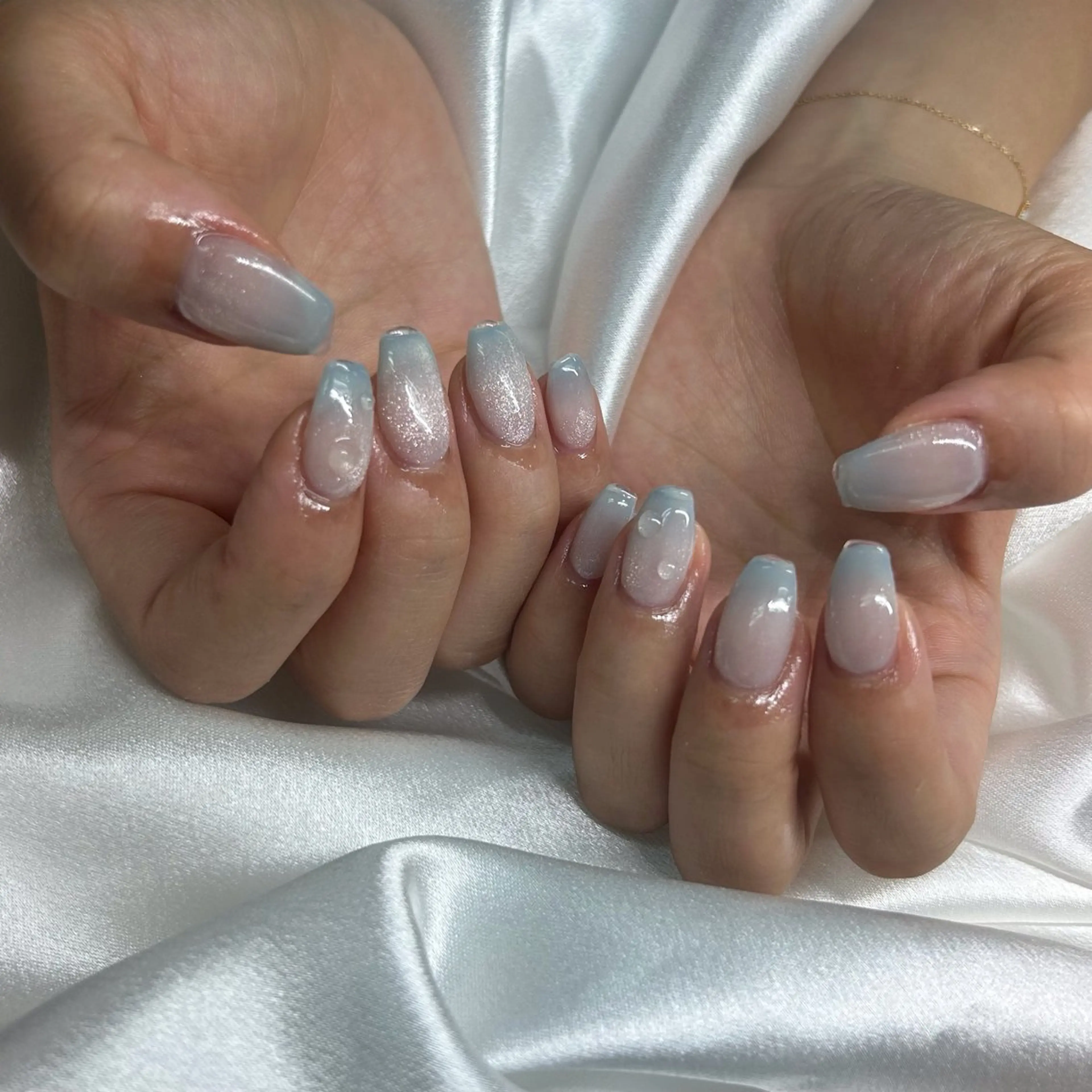 ネイル ぷっくりネイル ハンドネイル y's beauty京橋店のネイルデザイン