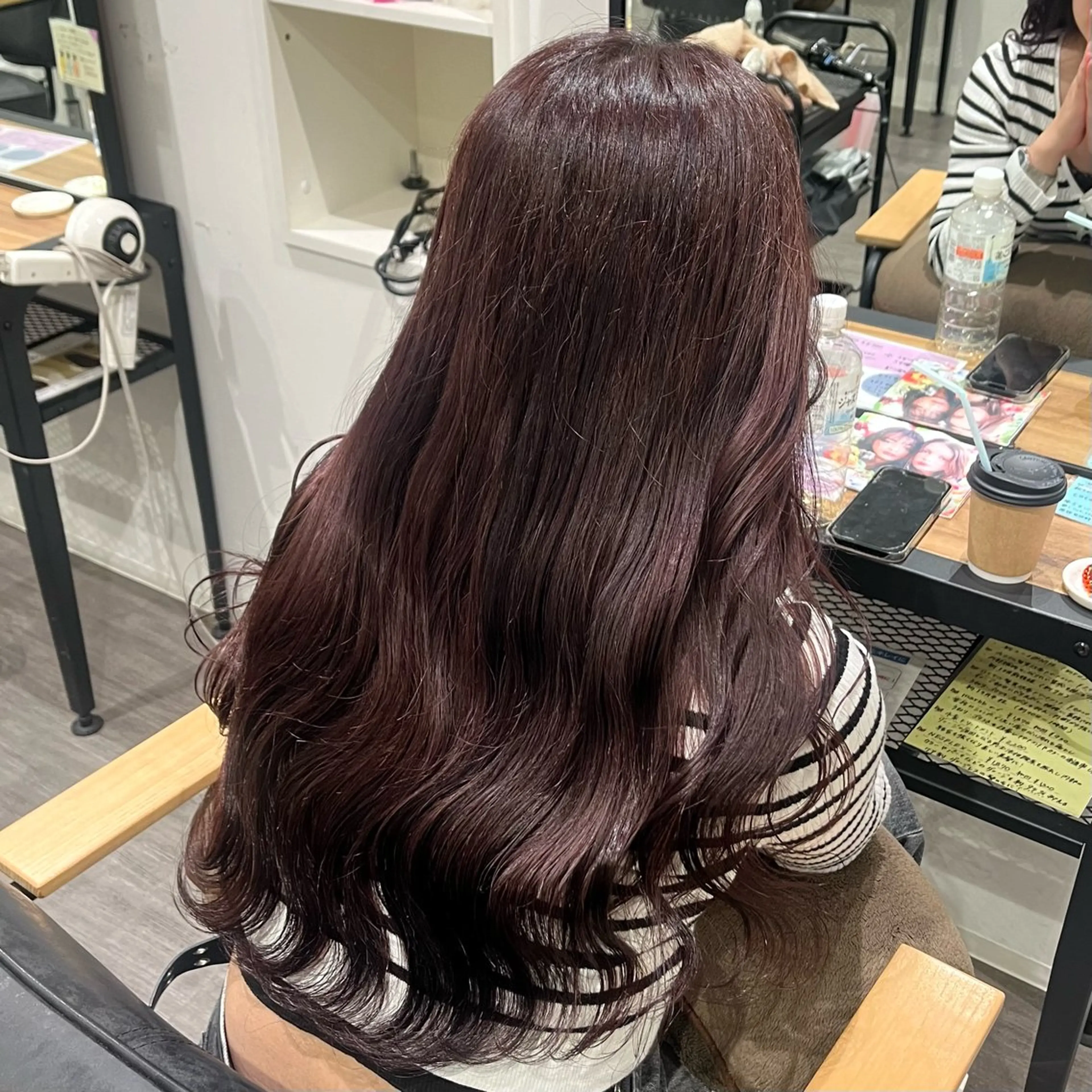 ロング カラー レッドカラー ヘアカラー cocotte🫧 絹村 琴美のヘアスタイル
