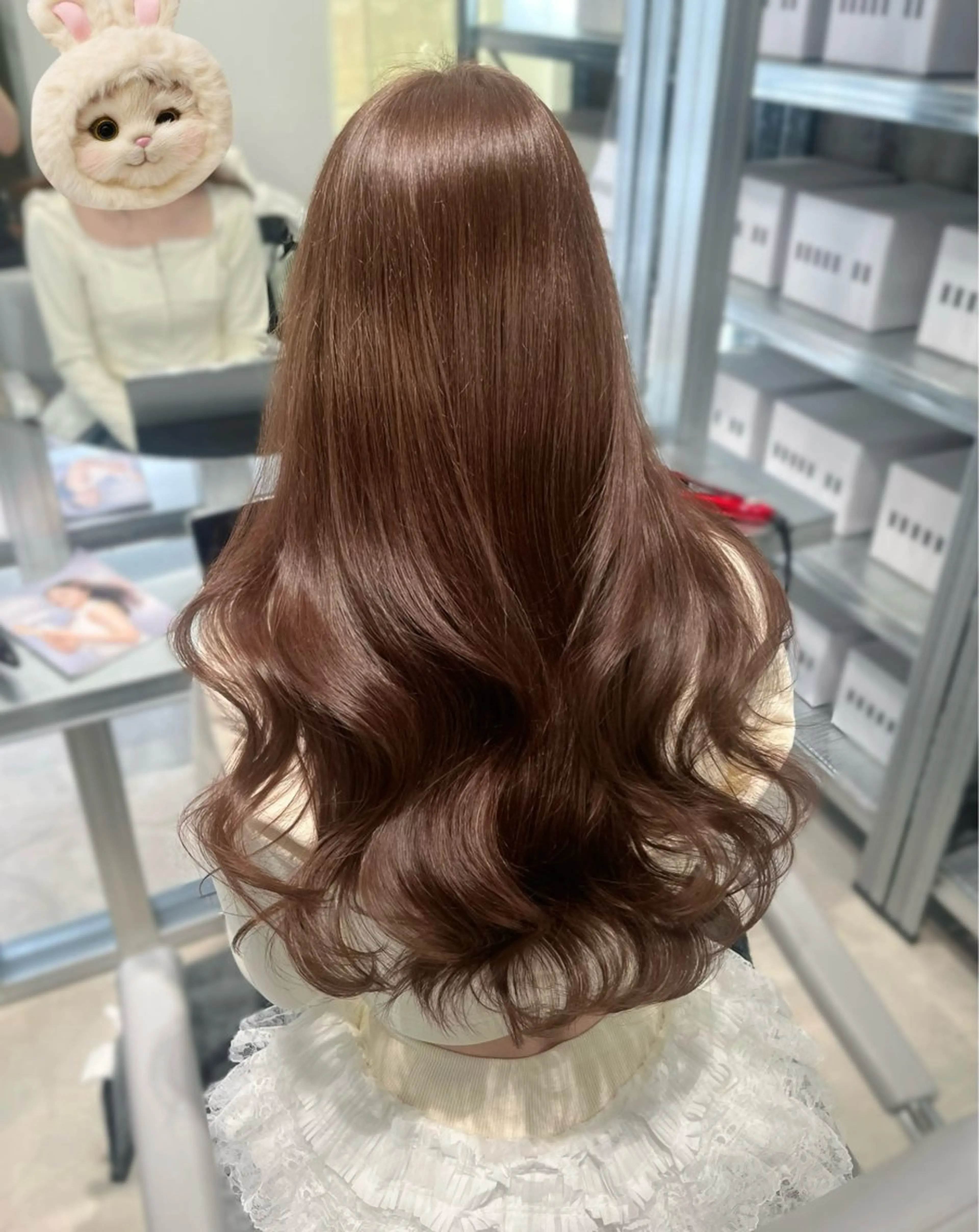 ロング カラー ダブルカラー/レイヤ ーカット 🤍ゆきなのヘアスタイル