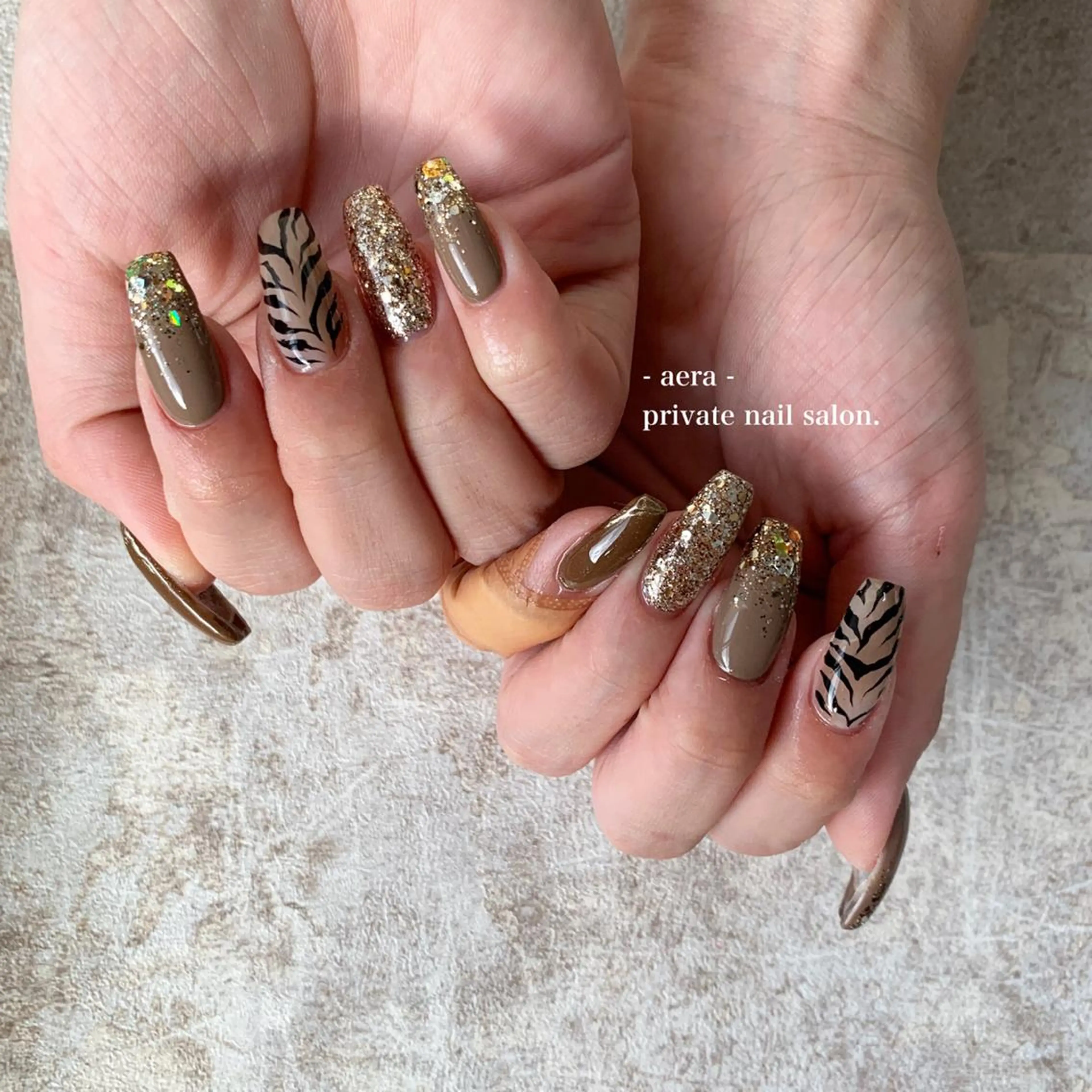 ネイル AERA nail shino🐱⸝꙳のネイルデザイン