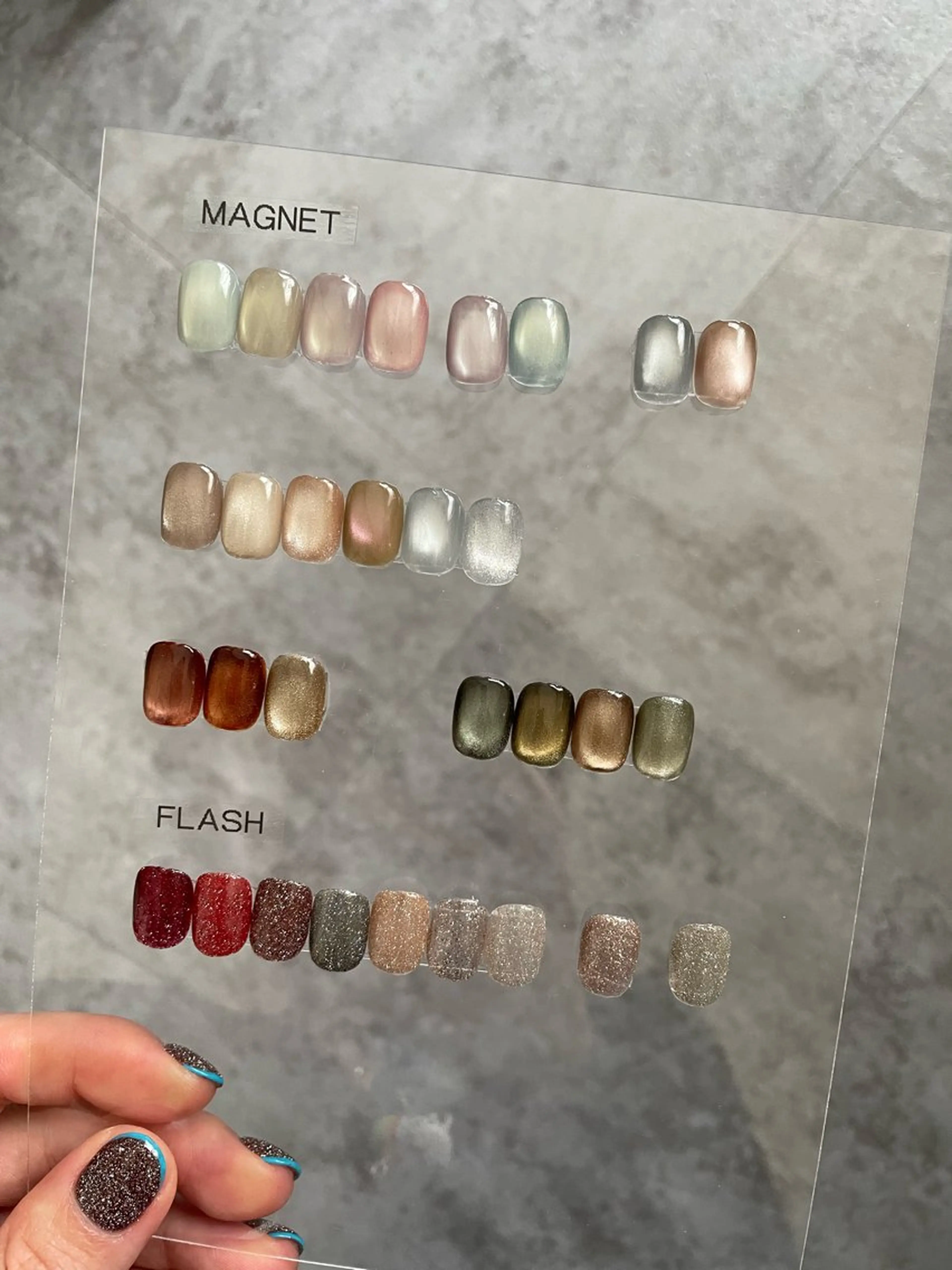 ネイル フラッシュネイル マグネットネイル nail salon 3🌞越谷のネイルデザイン