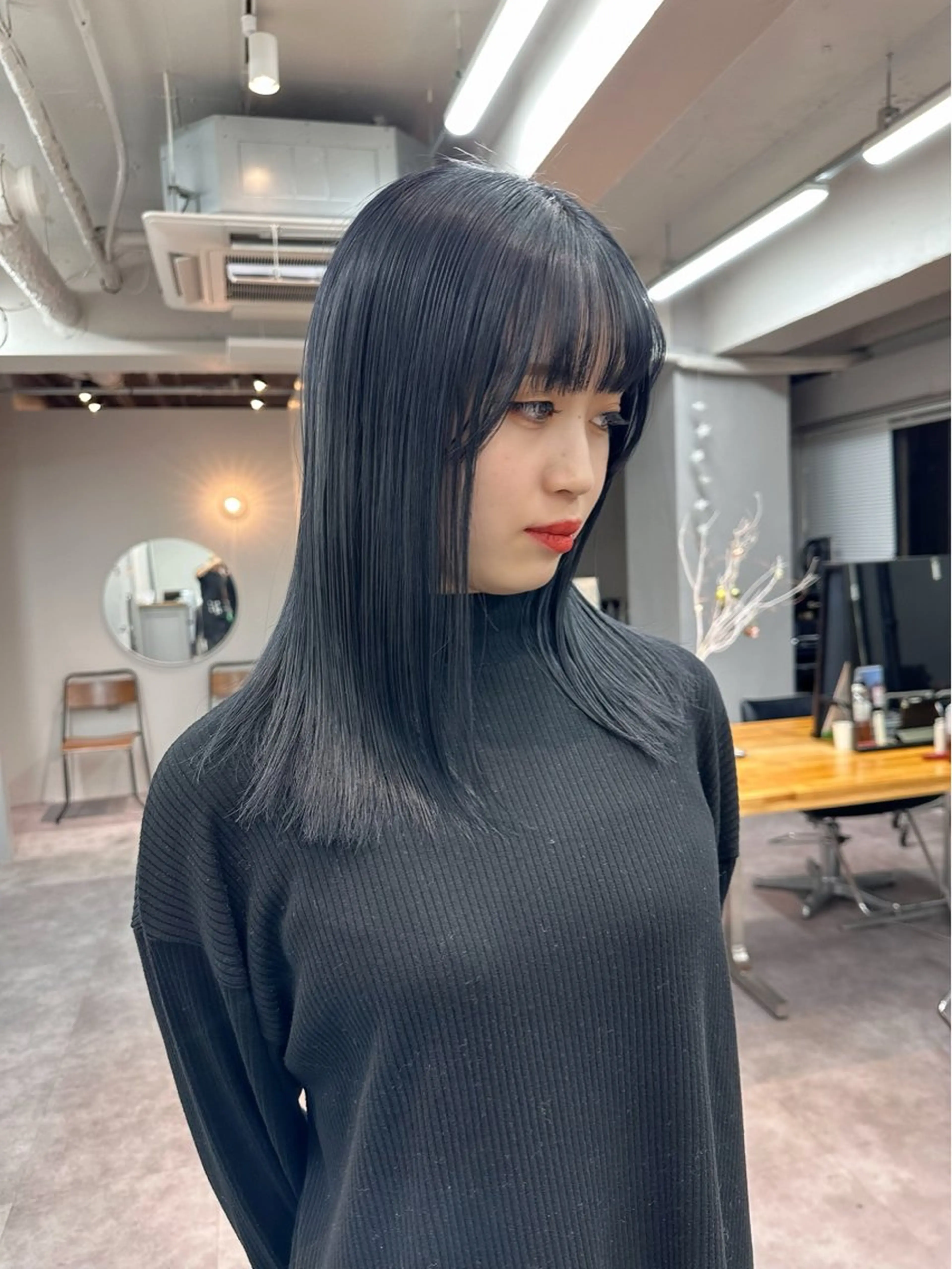 ロング ウルフ・ボブ モデル✵HARUTOのヘアスタイル