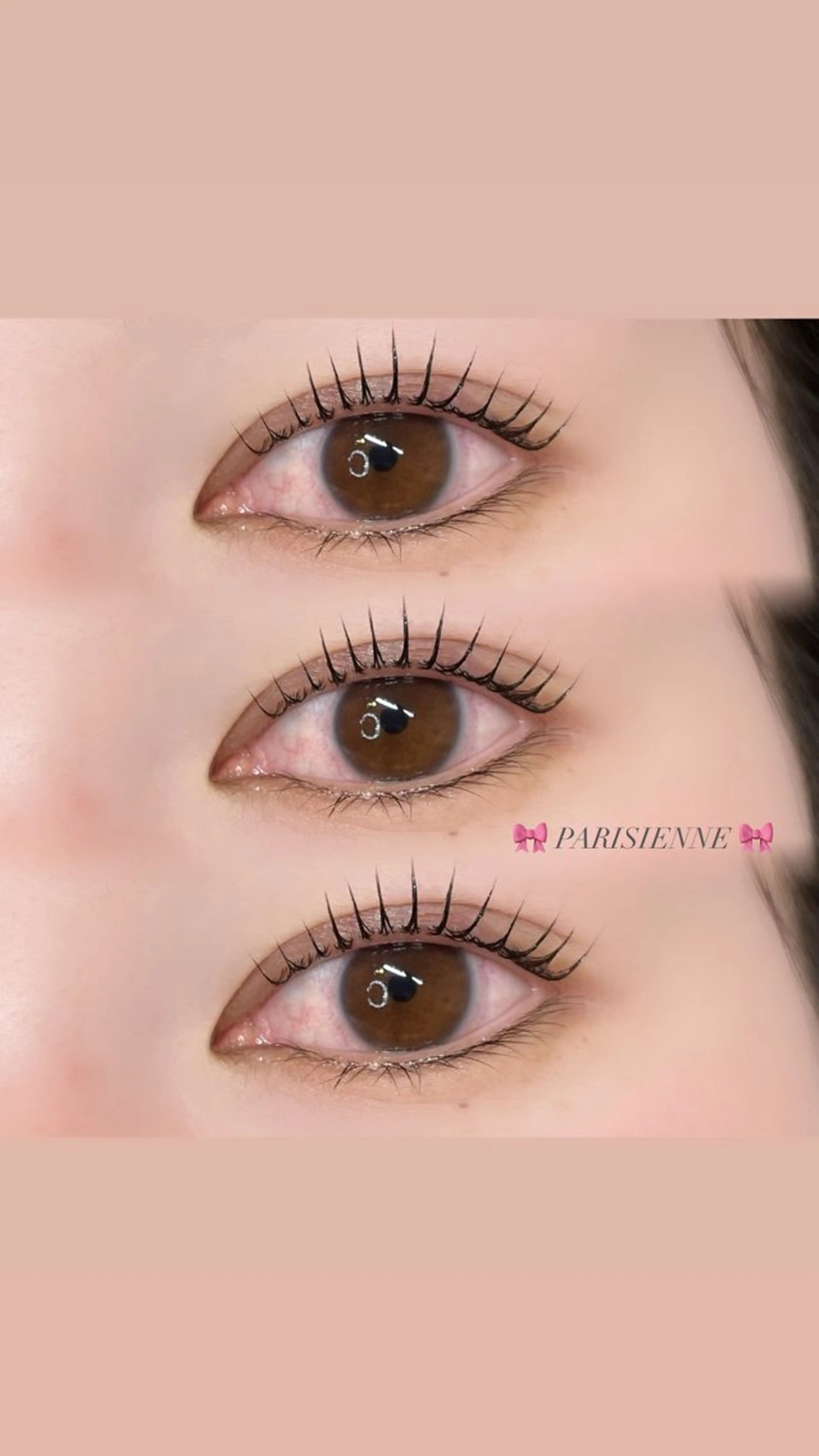 マツエク・マツパ Mell Yuuna ♡パリエク /束感のマツエク・マツパデザイン