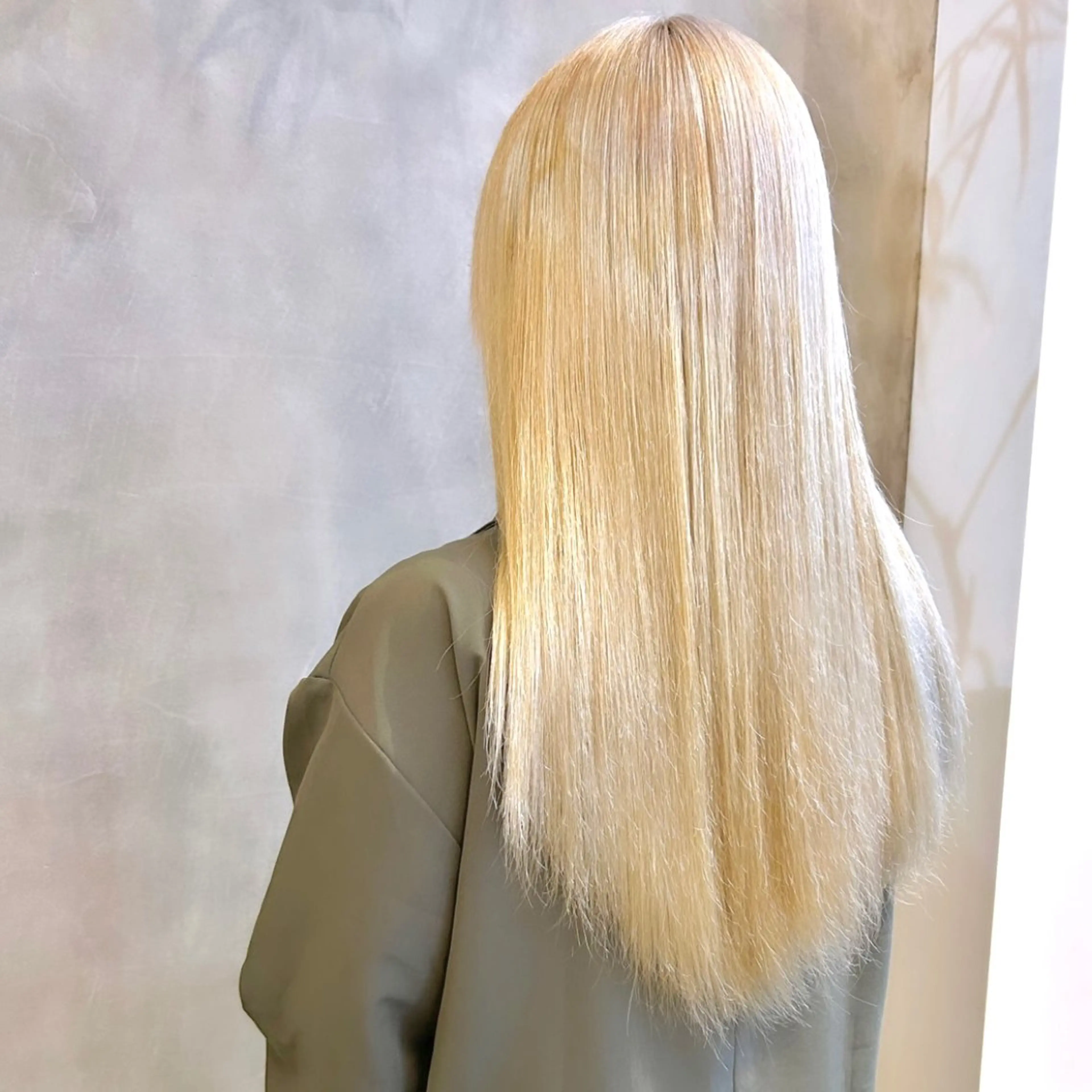 ロング カラー ショート/ウルフ ハイトーン/カイセイのヘアスタイル