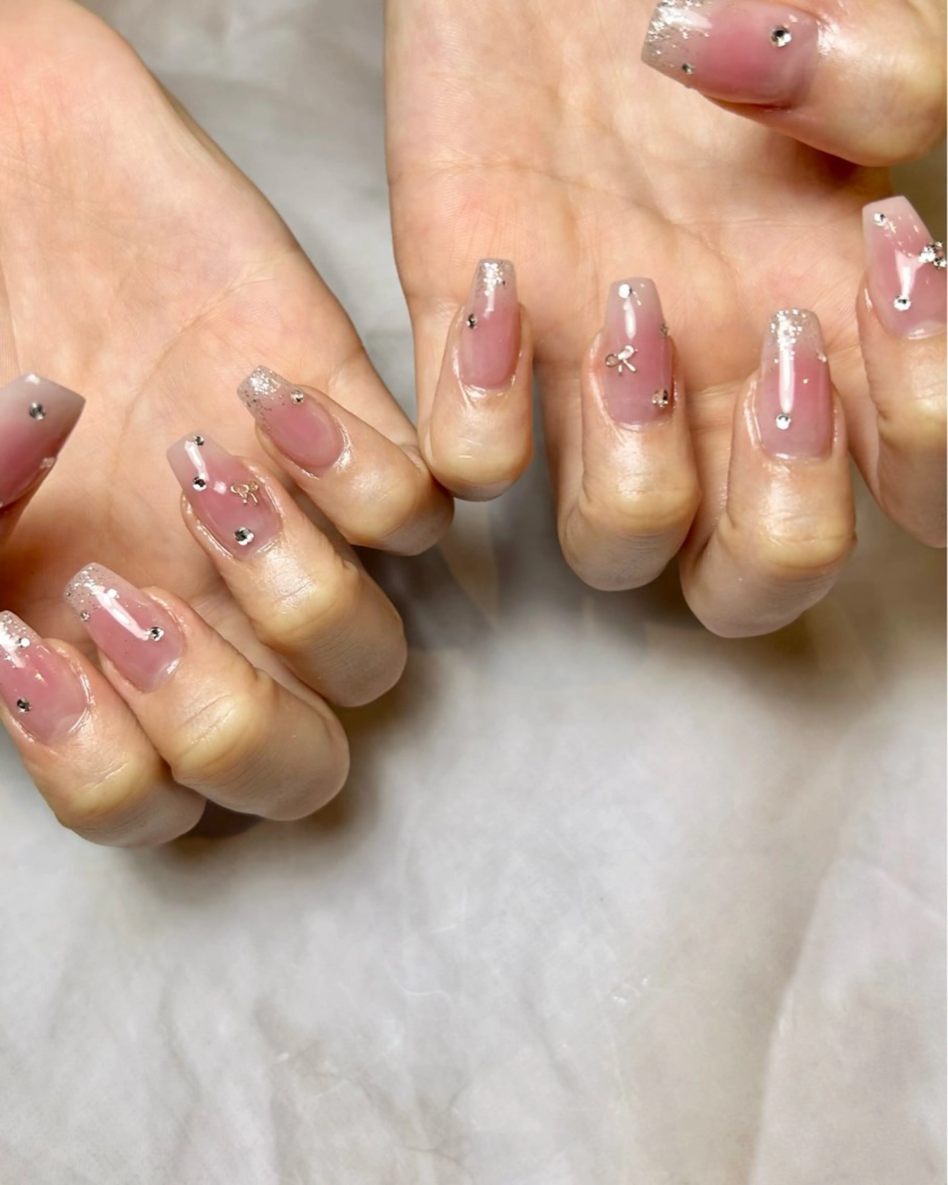 ネイル チークネイル ハンドネイル Reflection marikoのネイルデザイン