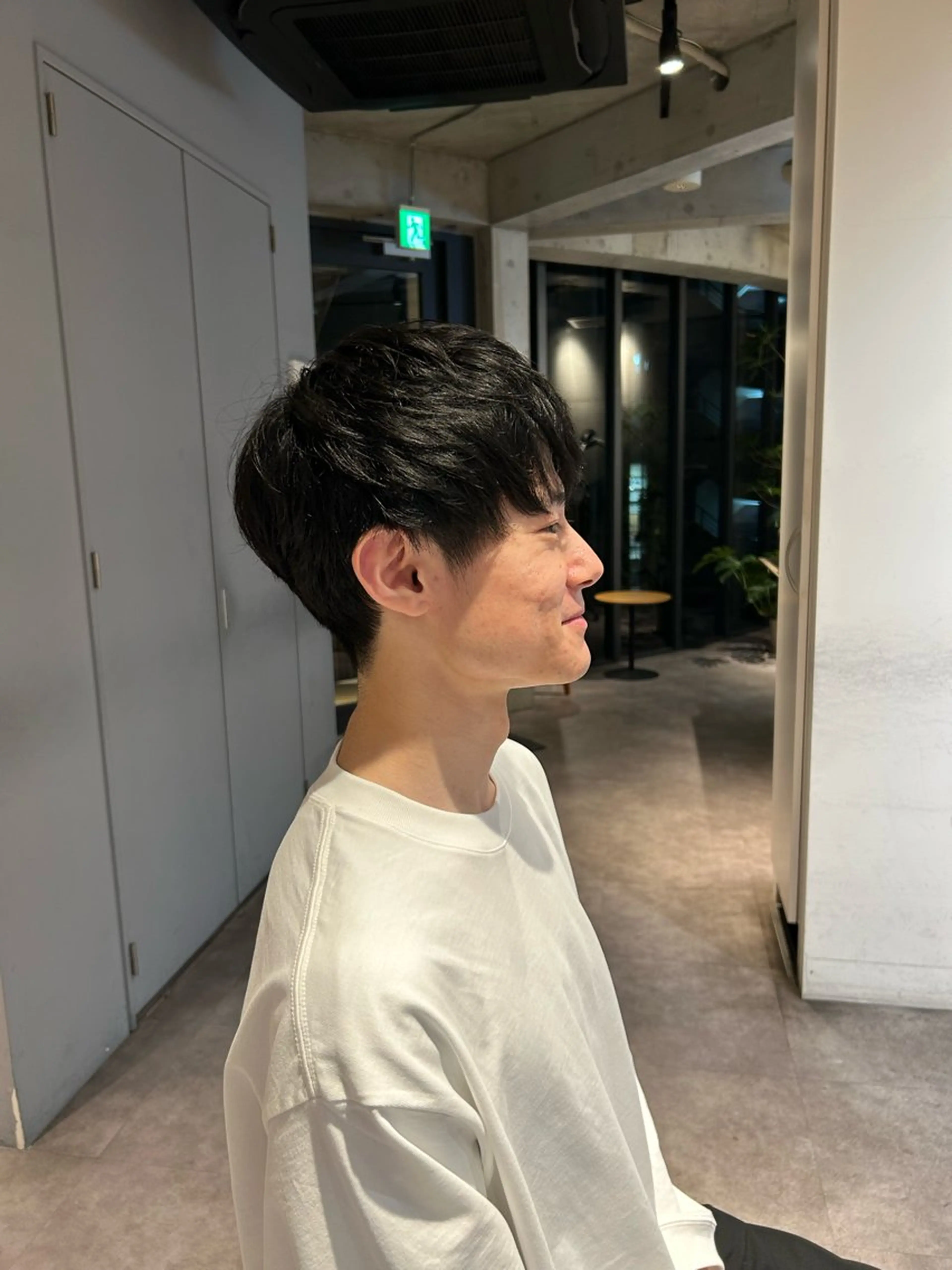 メンズ マッシュ 葉月/ボブ/ 透明感カラー／中目黒のヘアスタイル