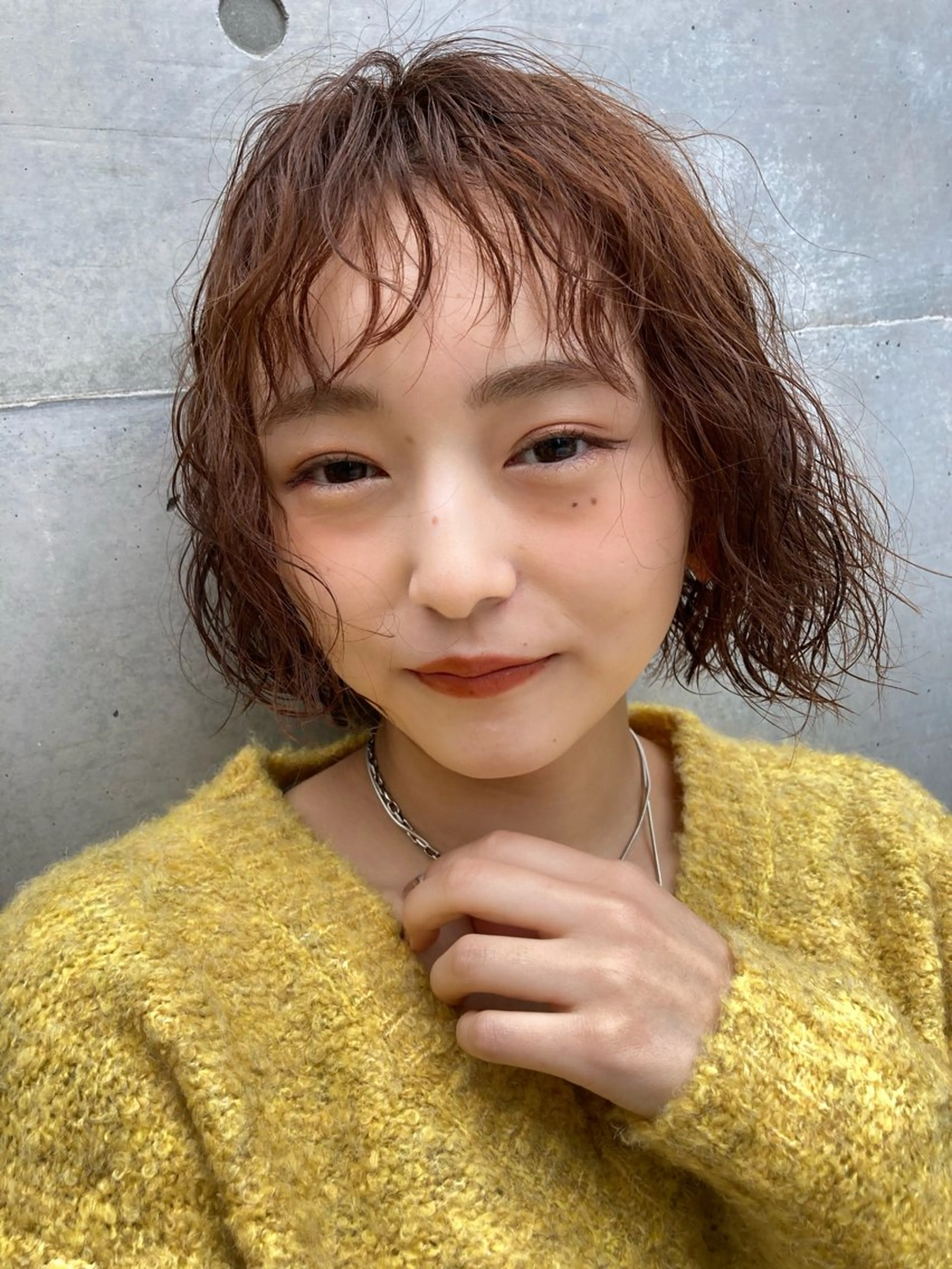 ショート パーマ ✨ボブカット✨ 髪質改善/岡田悠斗のヘアスタイル