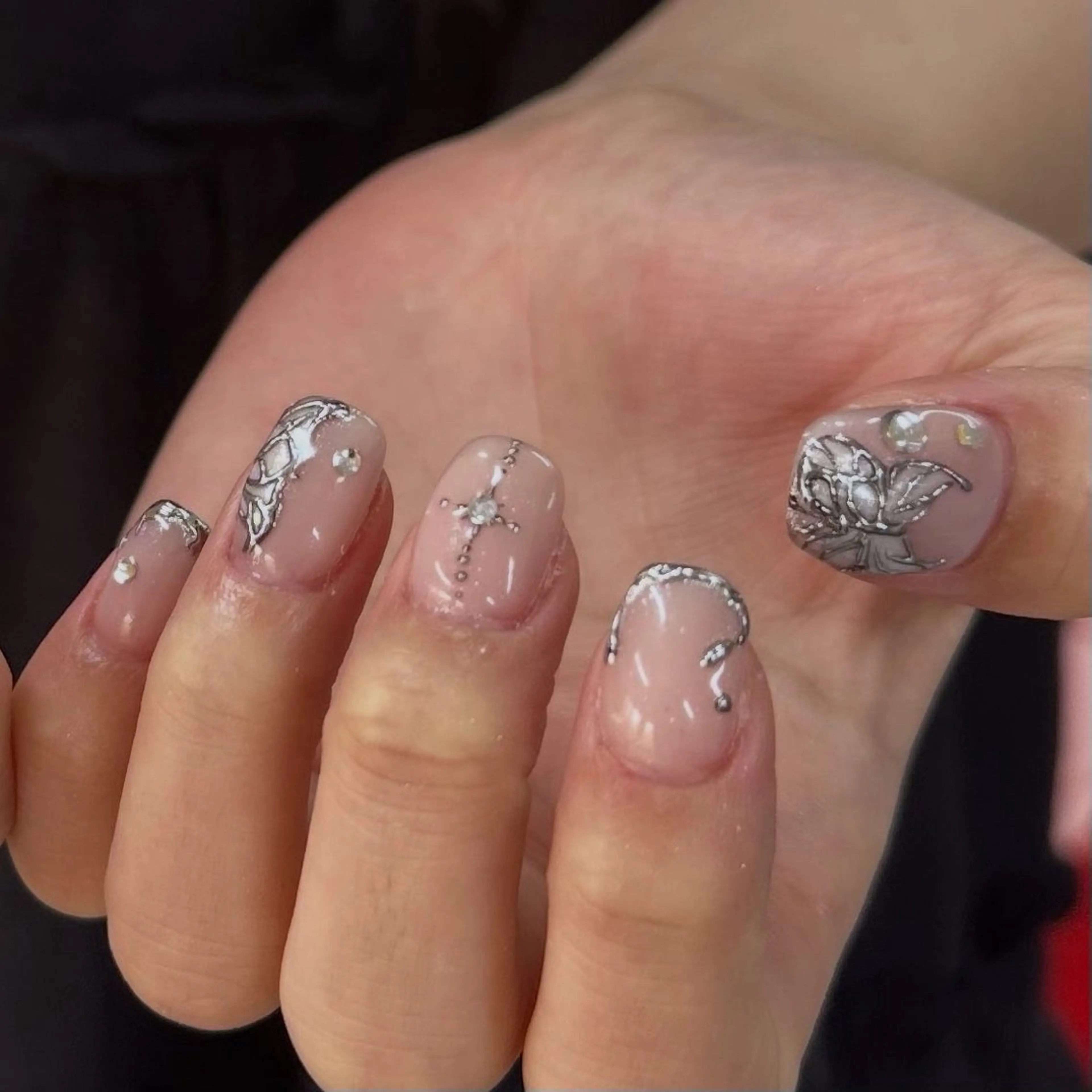 ネイル ハンドネイル フットネイル YukaRyu /癖デザインのネイルデザイン