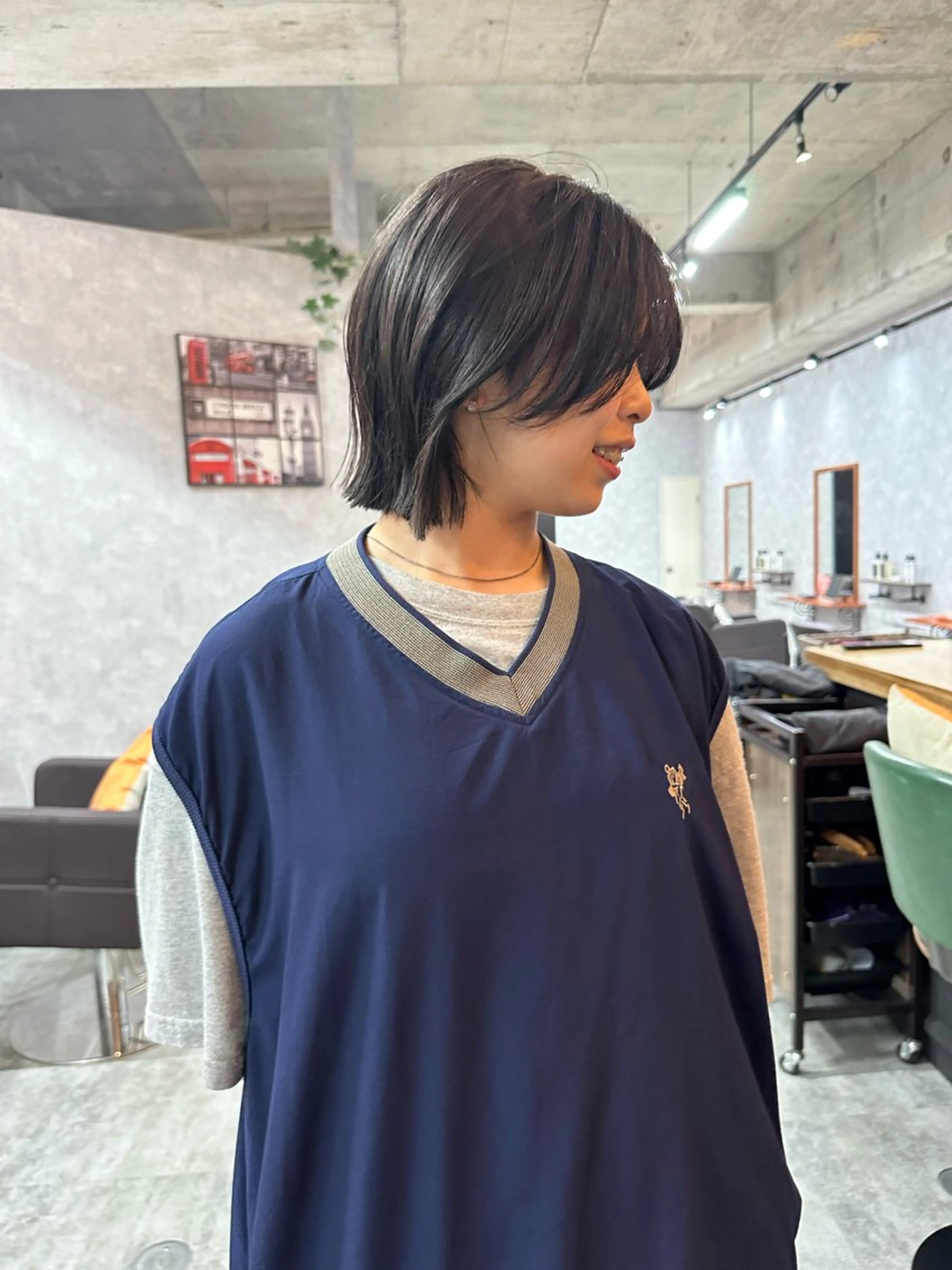 ショート 切りっぱなしボブ ショートボブ ハンサムショート 丸みショート ボブ モテ髪/ボブ/ショー ト/アダチフウトのヘアスタイル