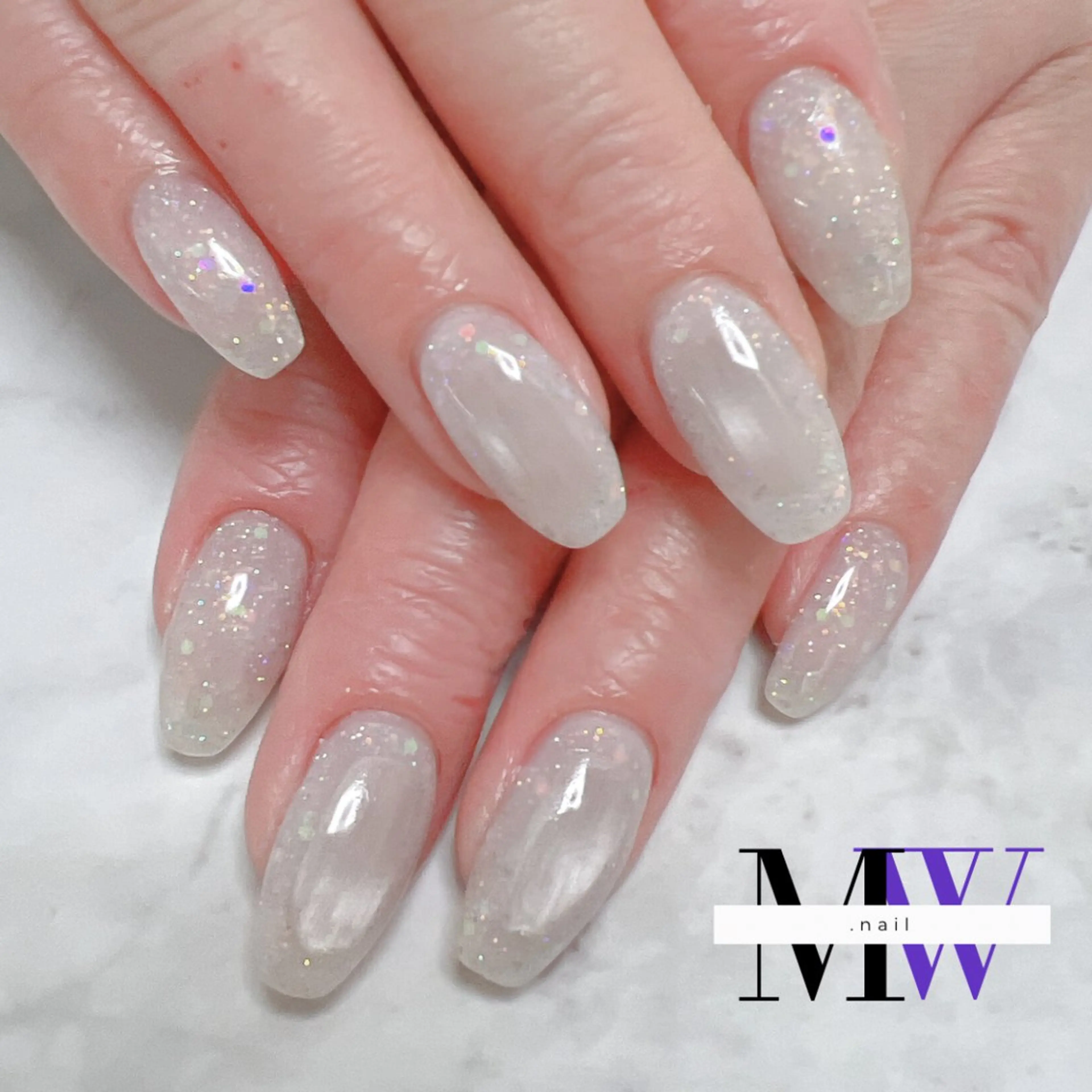 ネイル アートネイル マグネットネイル MW .nailのネイルデザイン