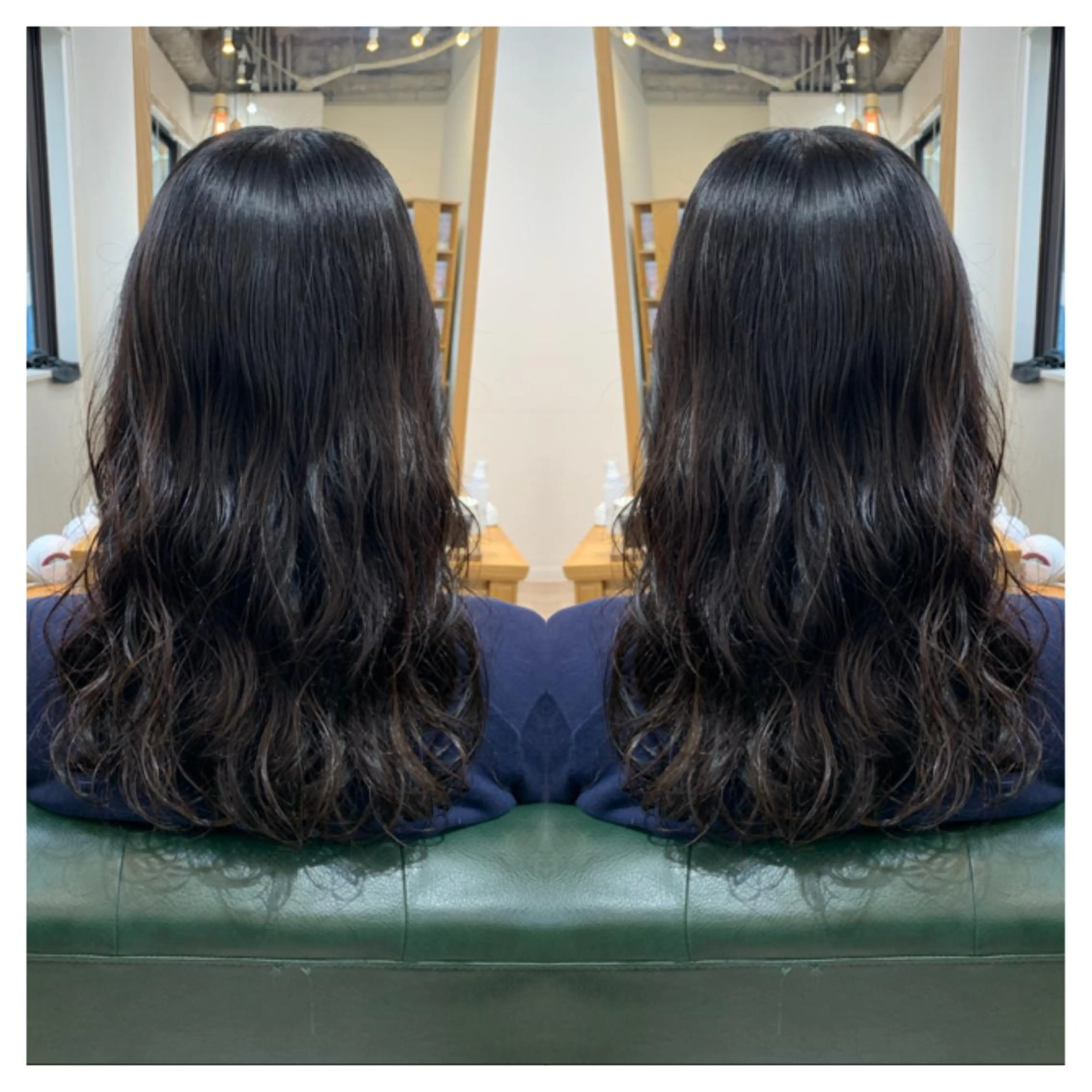 ロング カラー パーマ 村山 茉衣のヘアスタイル