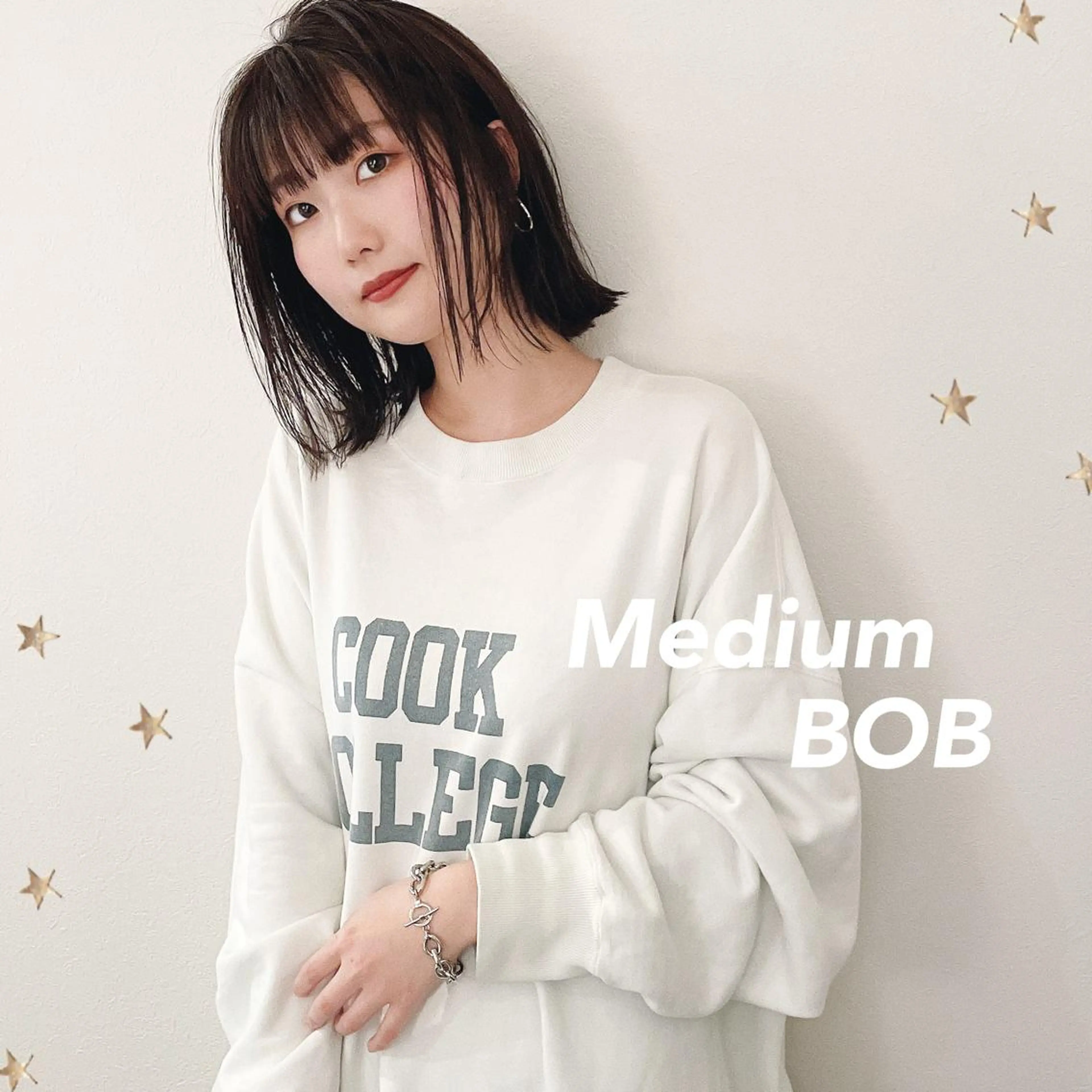 ミディアム カラー カット ヘアカラー salon AKIRA所属・市川 千夏のヘアスタイル