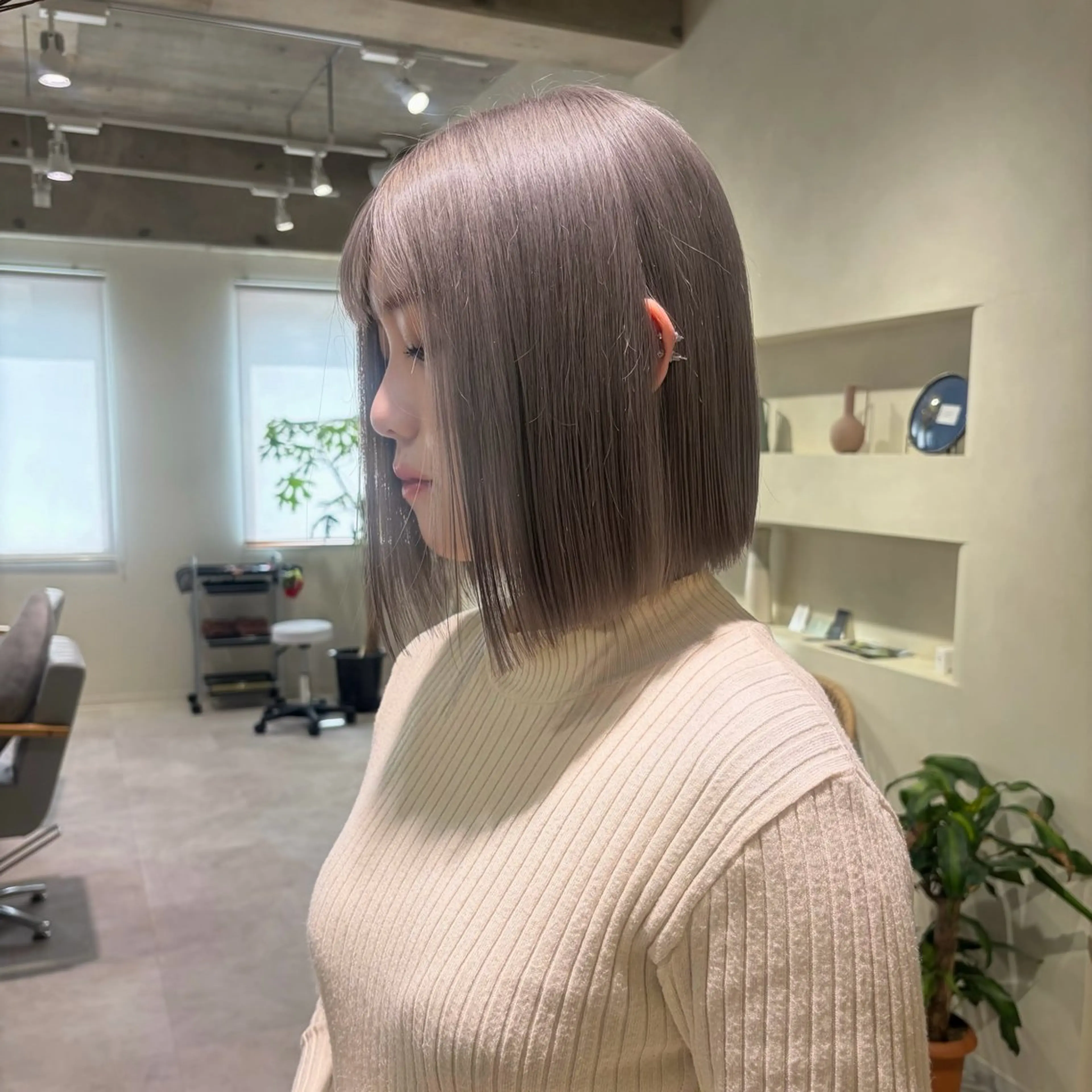 カラー ヘアカラー EIGHTyokosuka所属・ハイトーン 🦋🎶LENのヘアスタイル