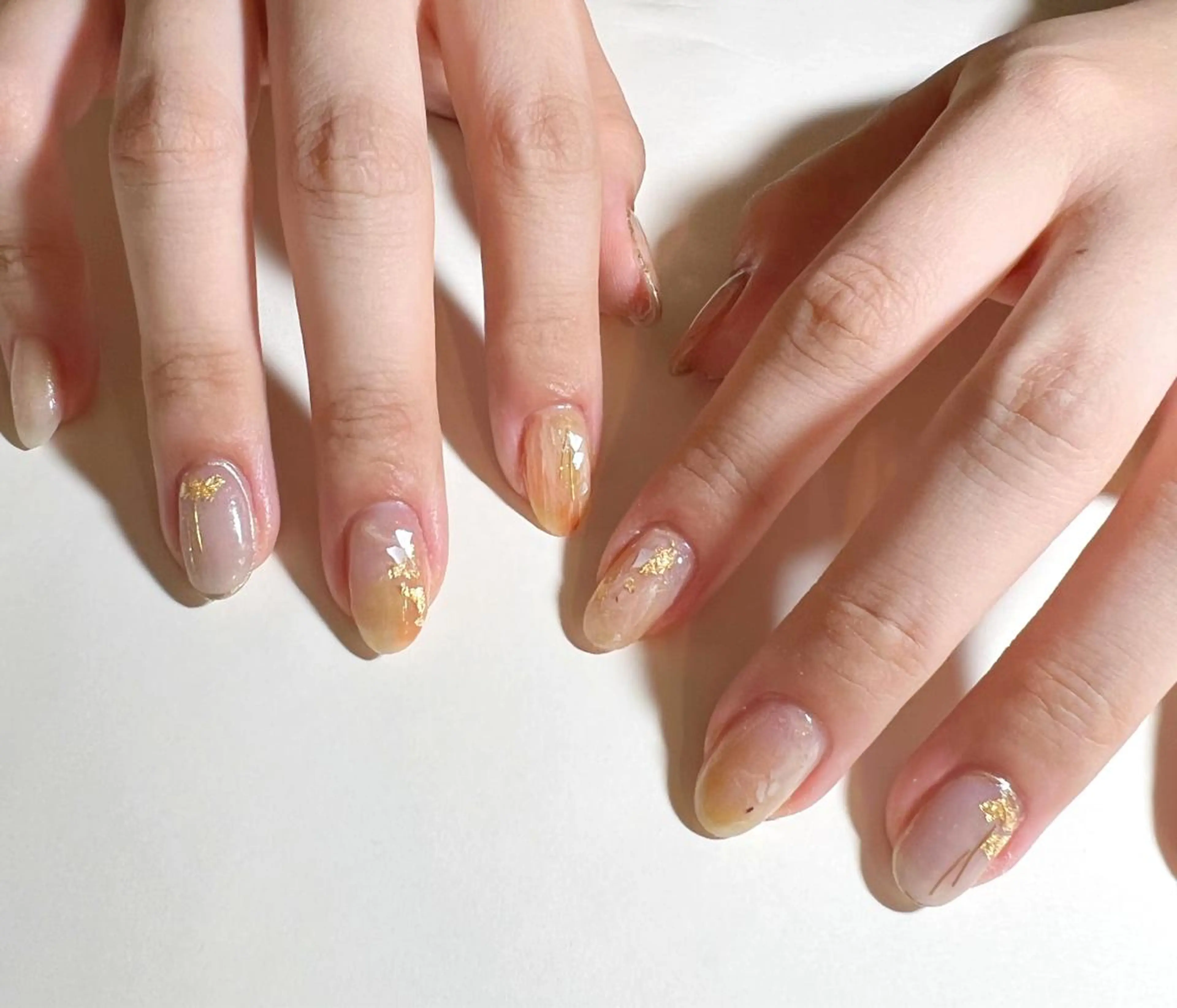 ネイル ニュアンスネイル ハンドネイル private salon mieのネイルデザイン