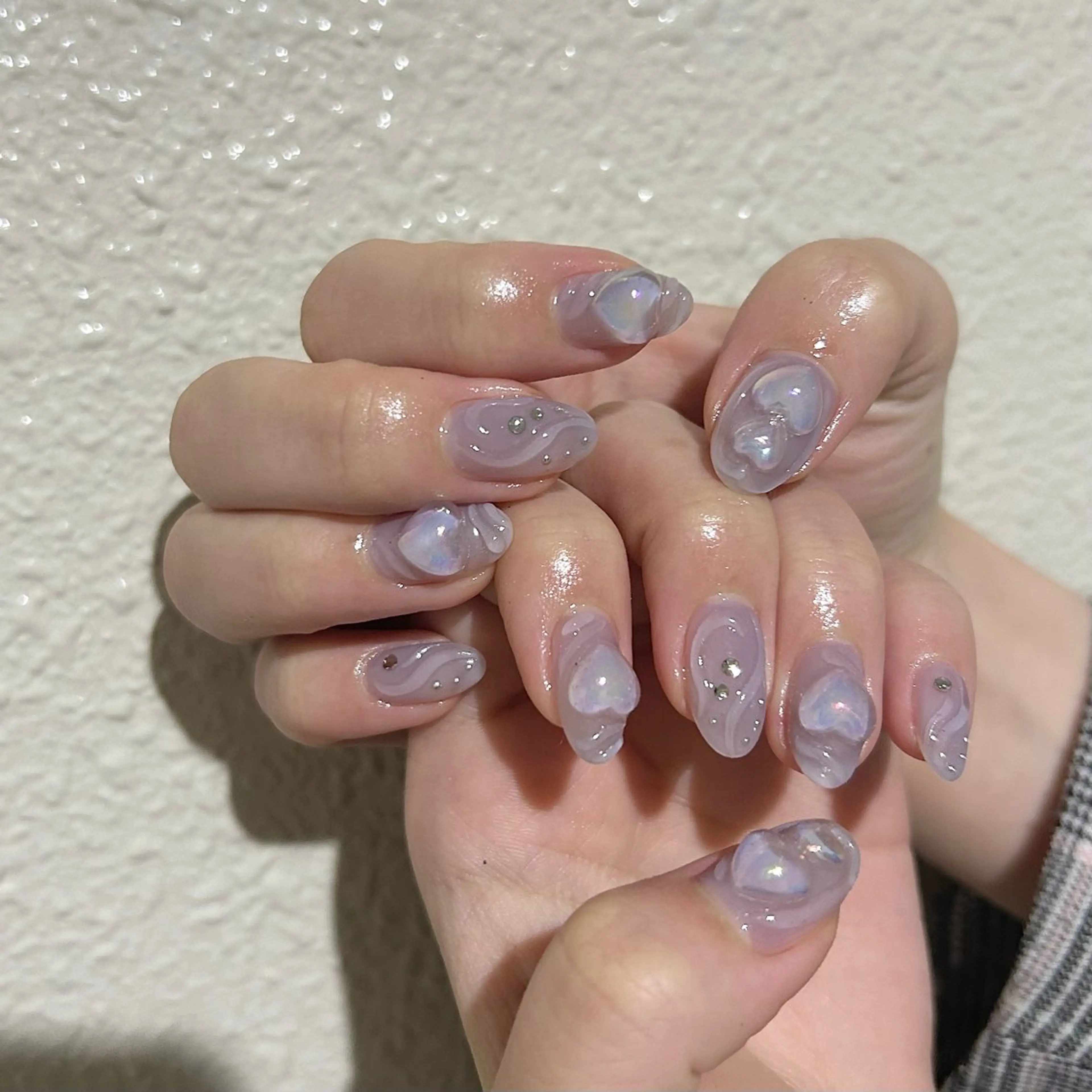 ネイル ハンドネイル パラあり！フィルイン 美フォルムのネイルデザイン