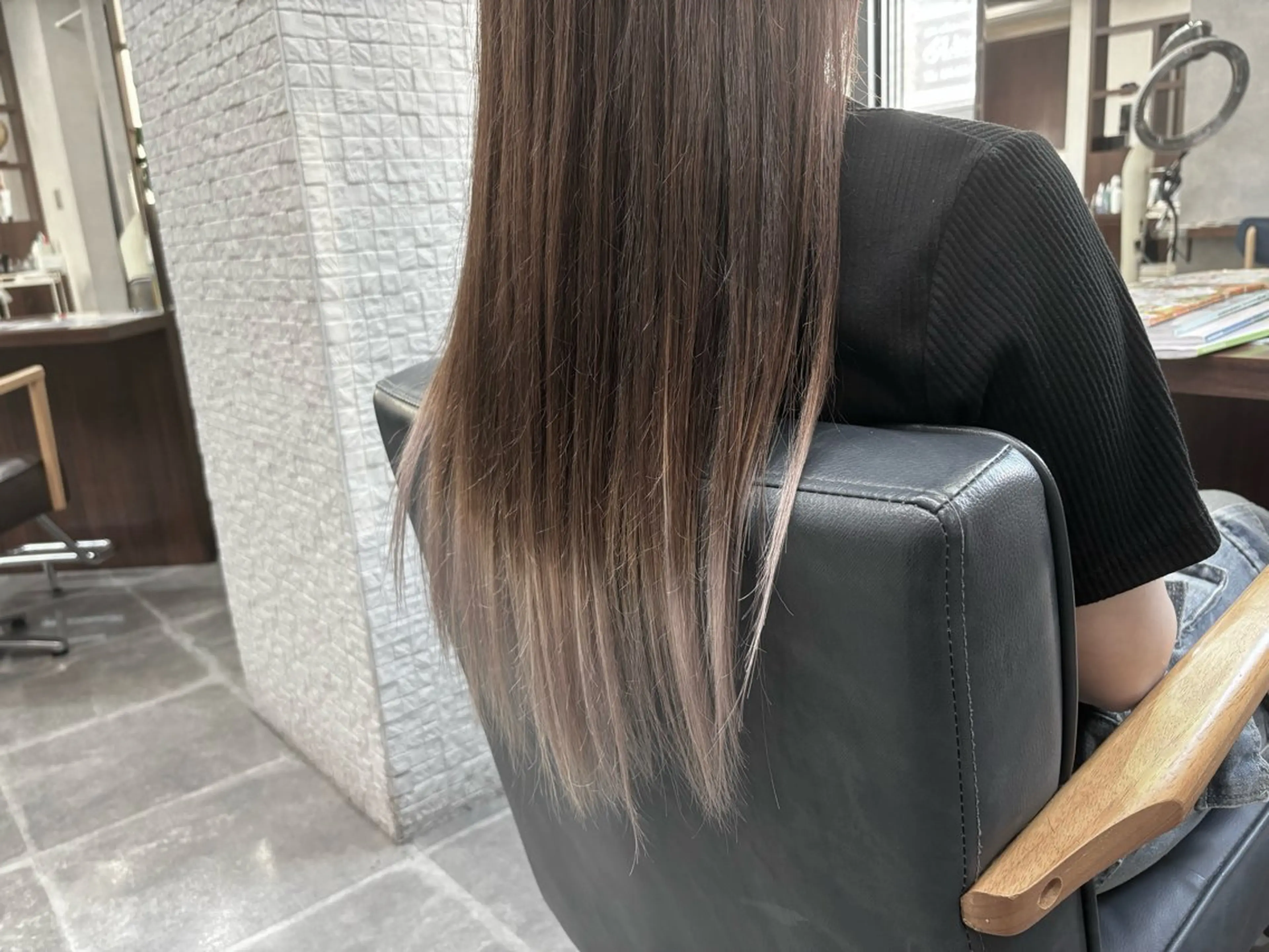 ロング 長内 大明のヘアスタイル