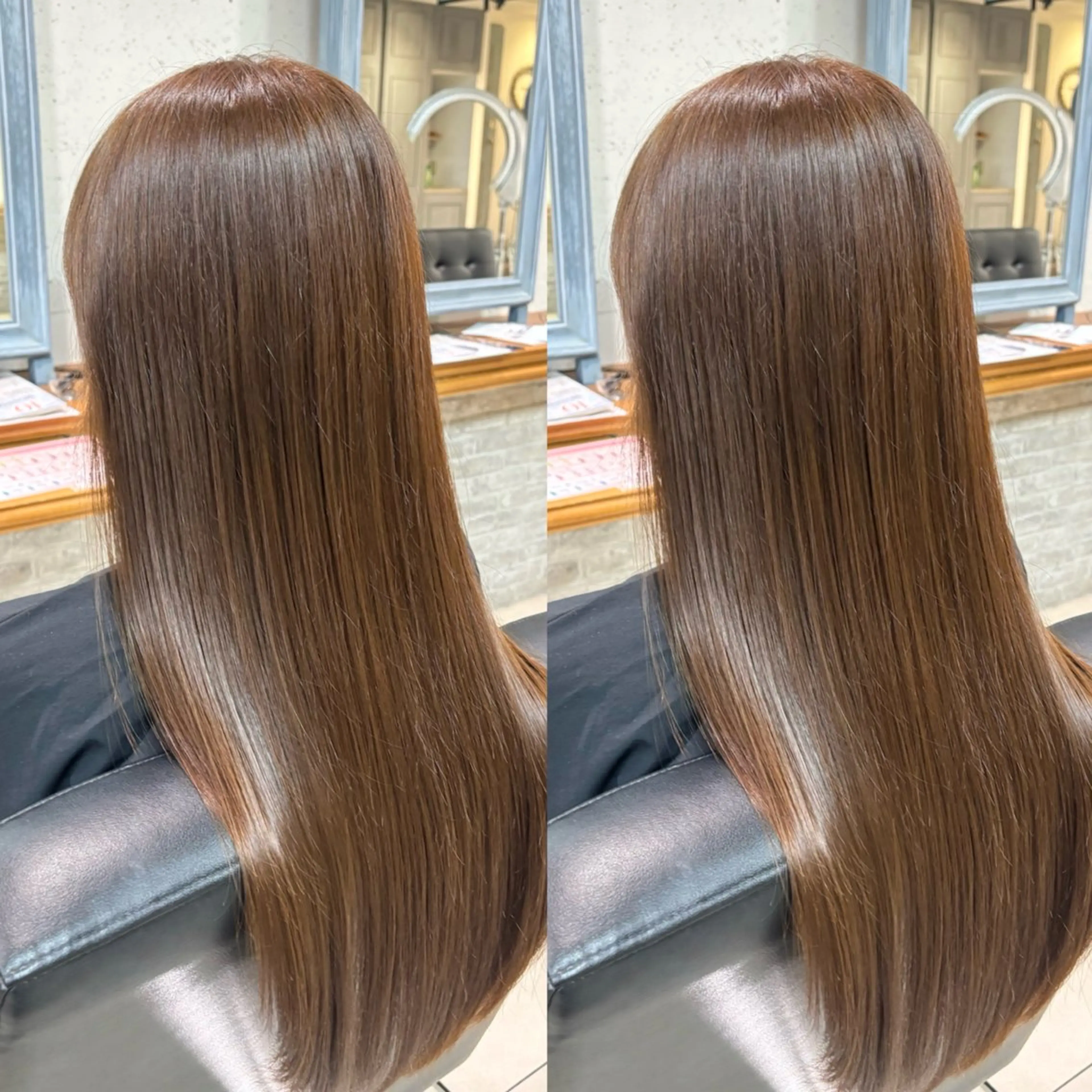 ロング カット 縮毛矯正 トリートメント 髪質改善 竹川裕太のヘアスタイル