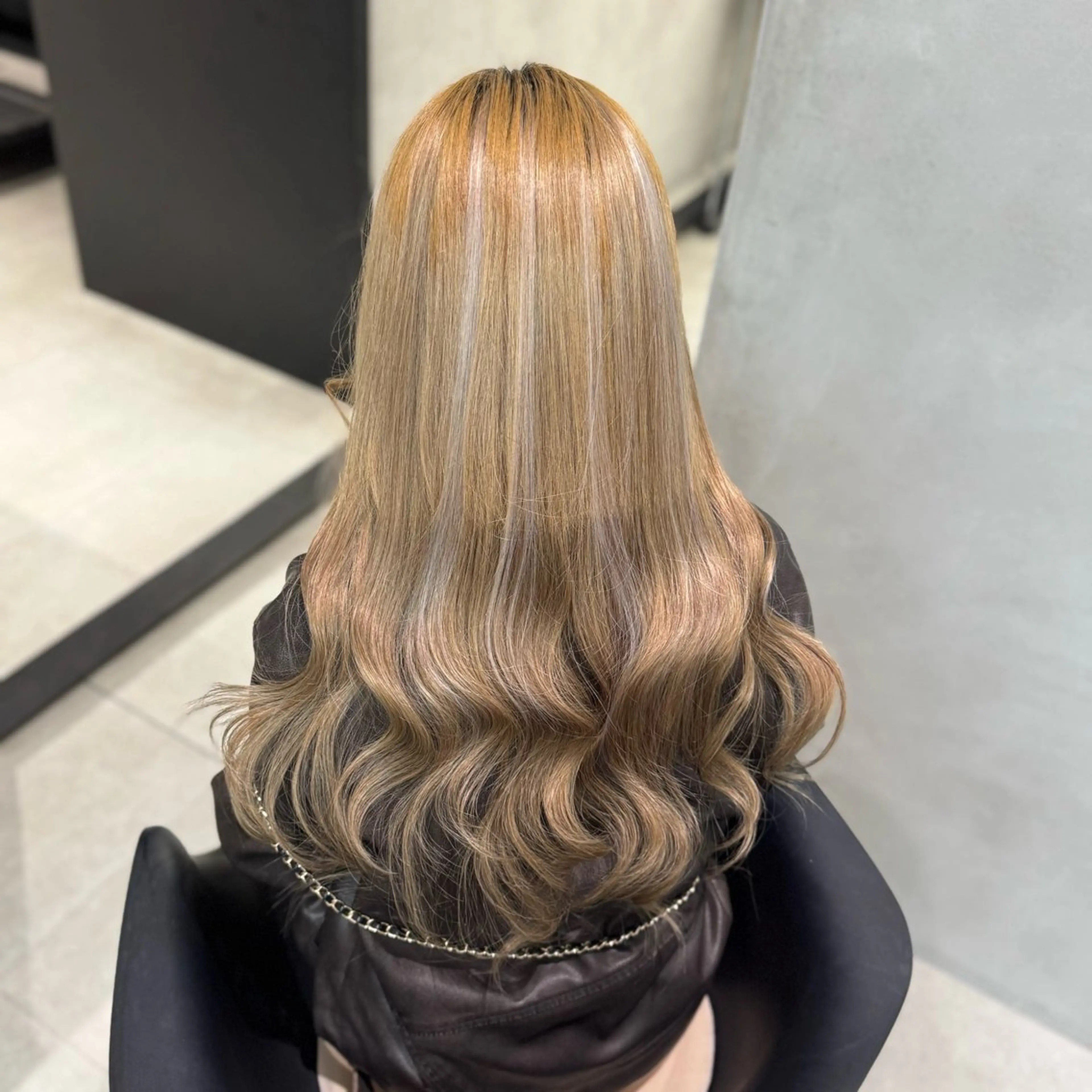 ロング エクステ エクステ 大阪 梅田/ ハイトーン/エクステのヘアスタイル