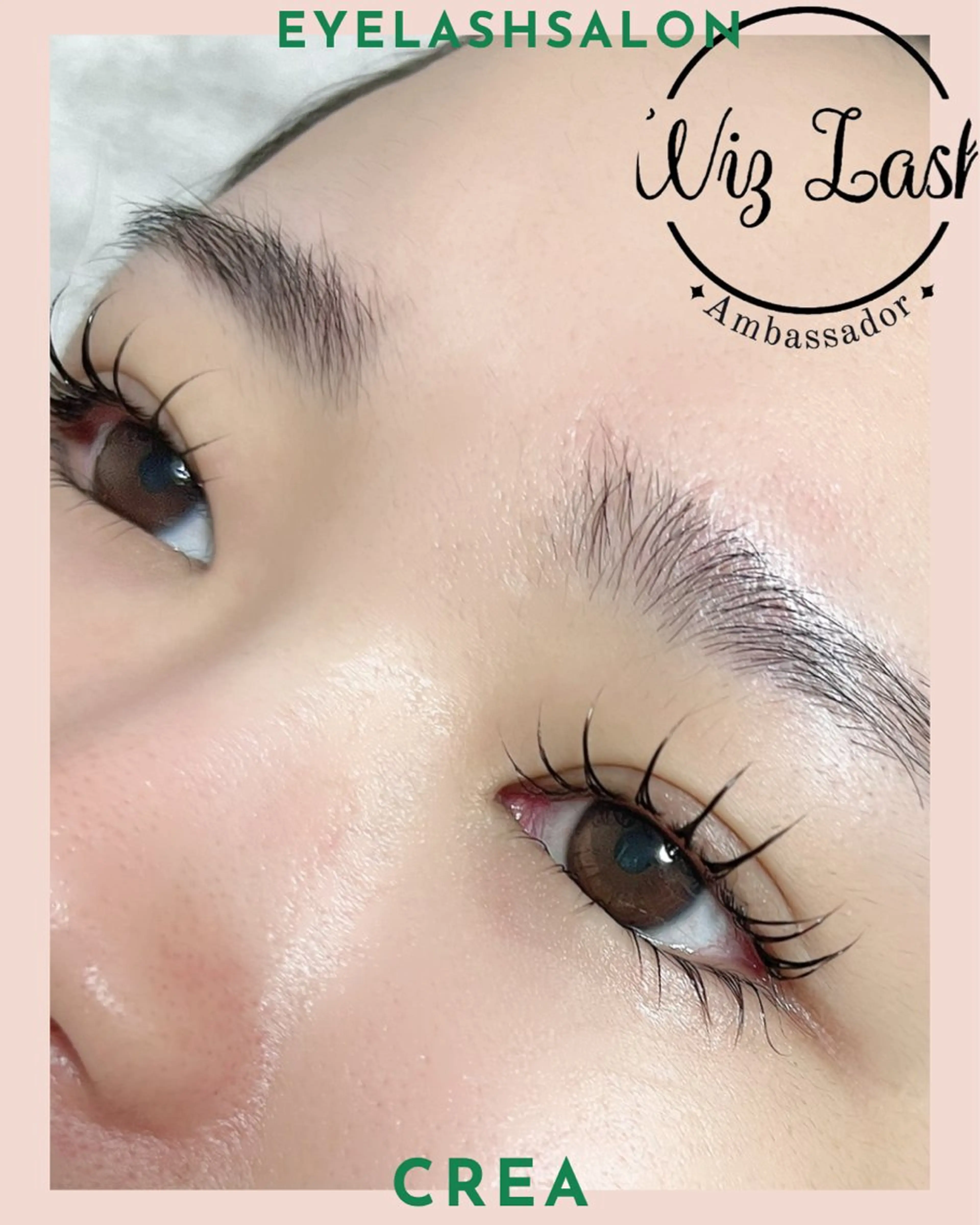 マツエク・マツパ eyelash CREAのマツエク・マツパデザイン