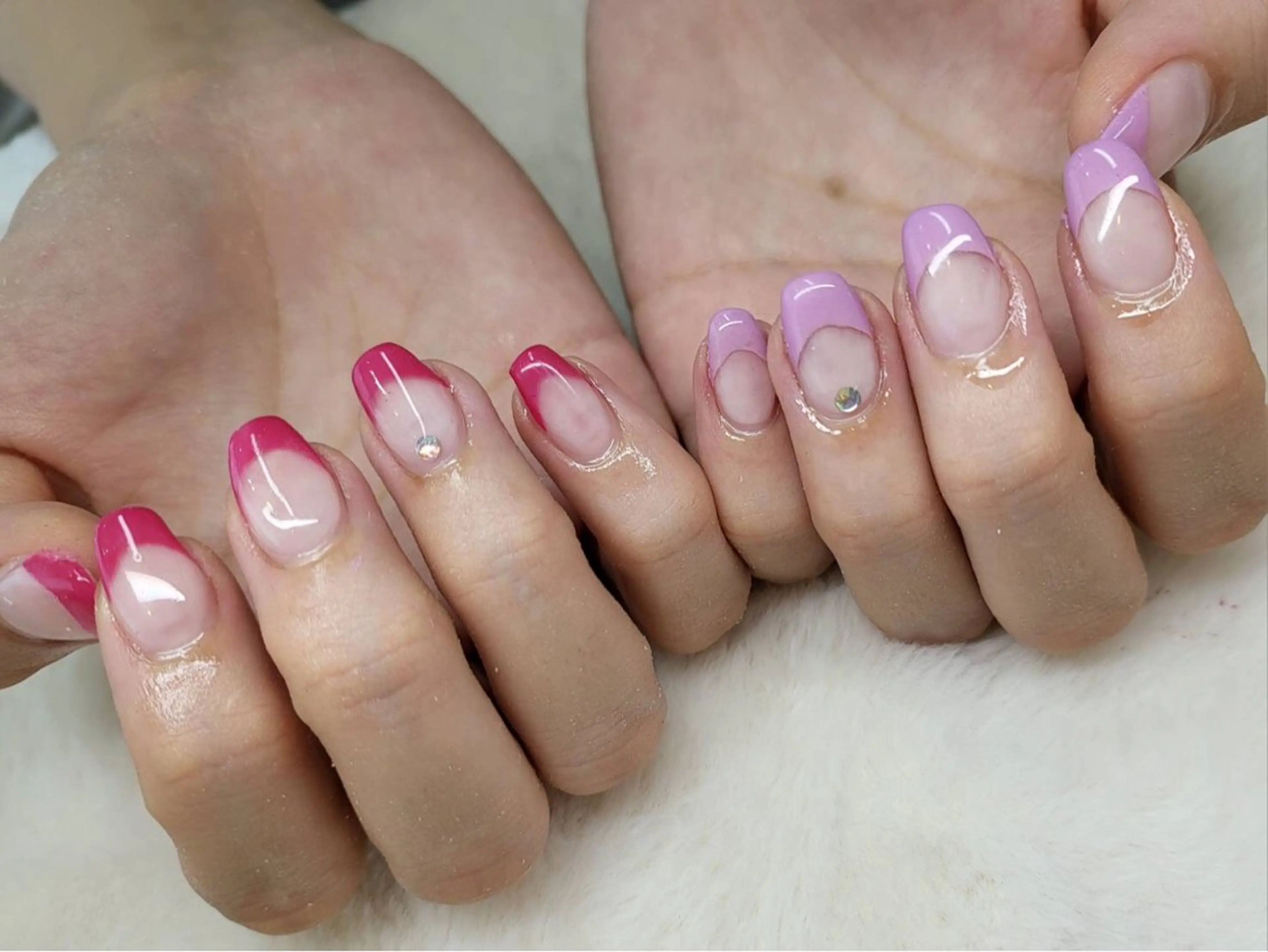 ネイル フレンチネイル ハンドネイル ハンドケア Epokku ネイルサロンのネイルデザイン