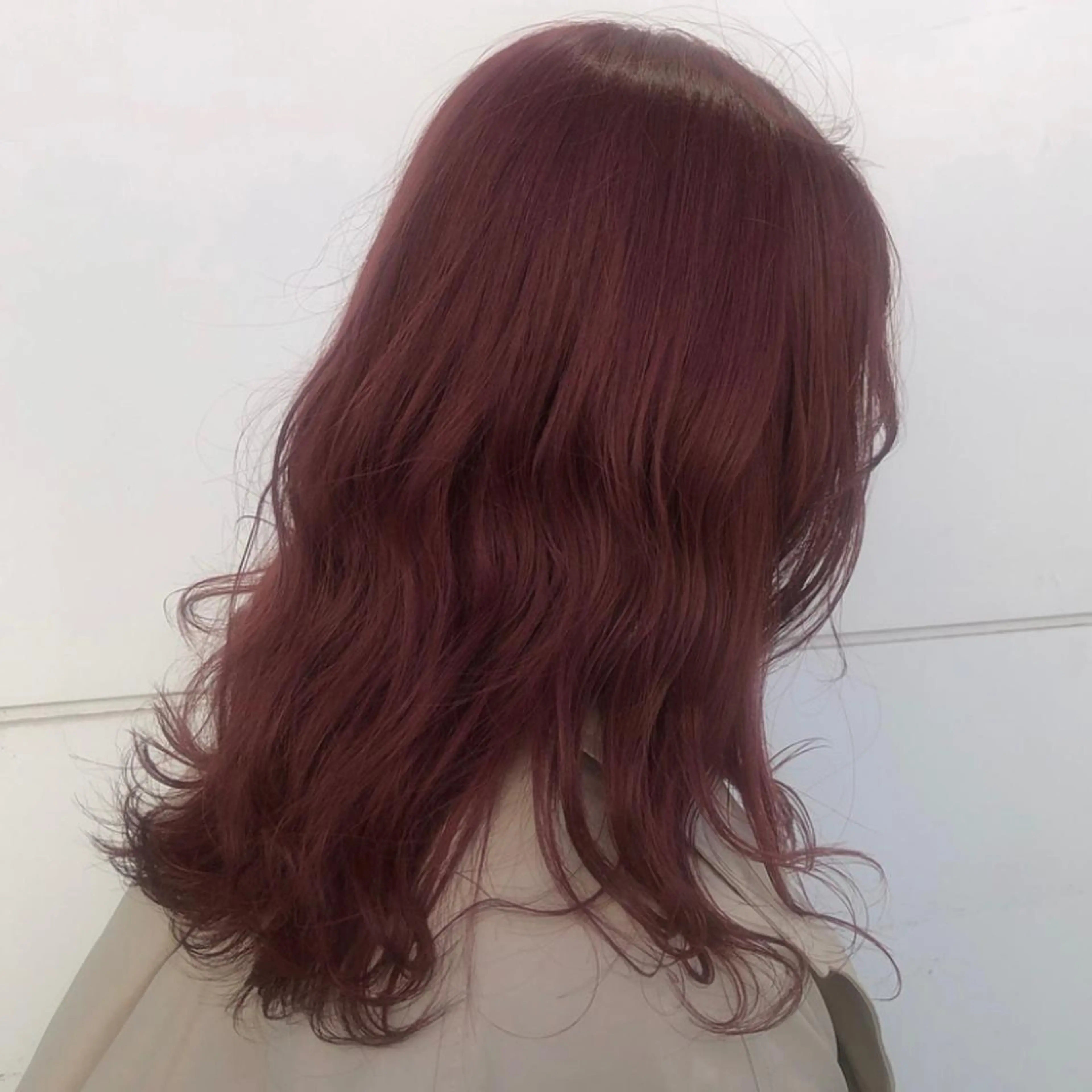 ロング カラー カトウ ユウカのヘアスタイル
