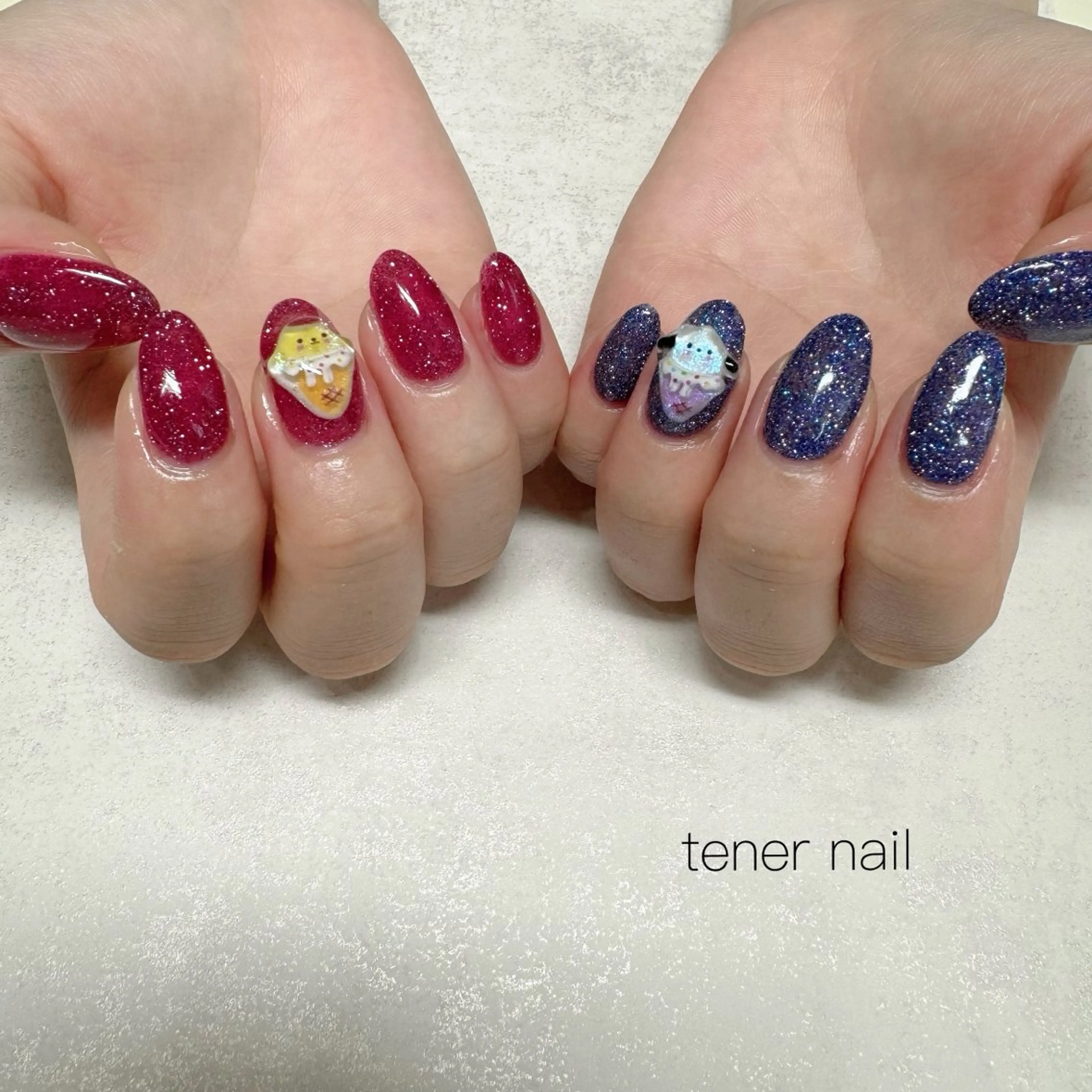 ネイル フラッシュネイル ハンドネイル テネルネイル tener nailのネイルデザイン