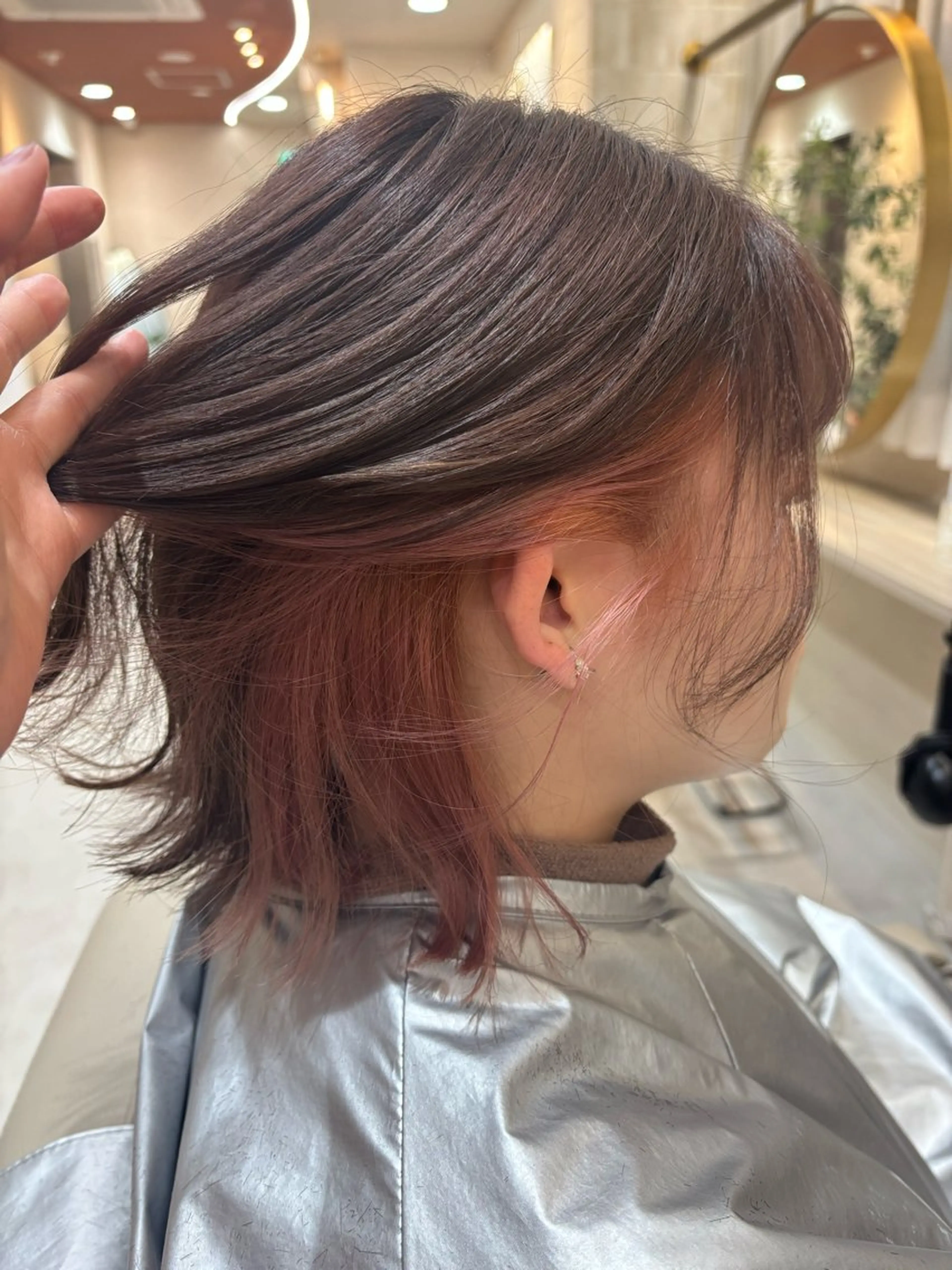 カラー ウルフカット🐺髪質 改善💇‍♀️ナナのヘアスタイル