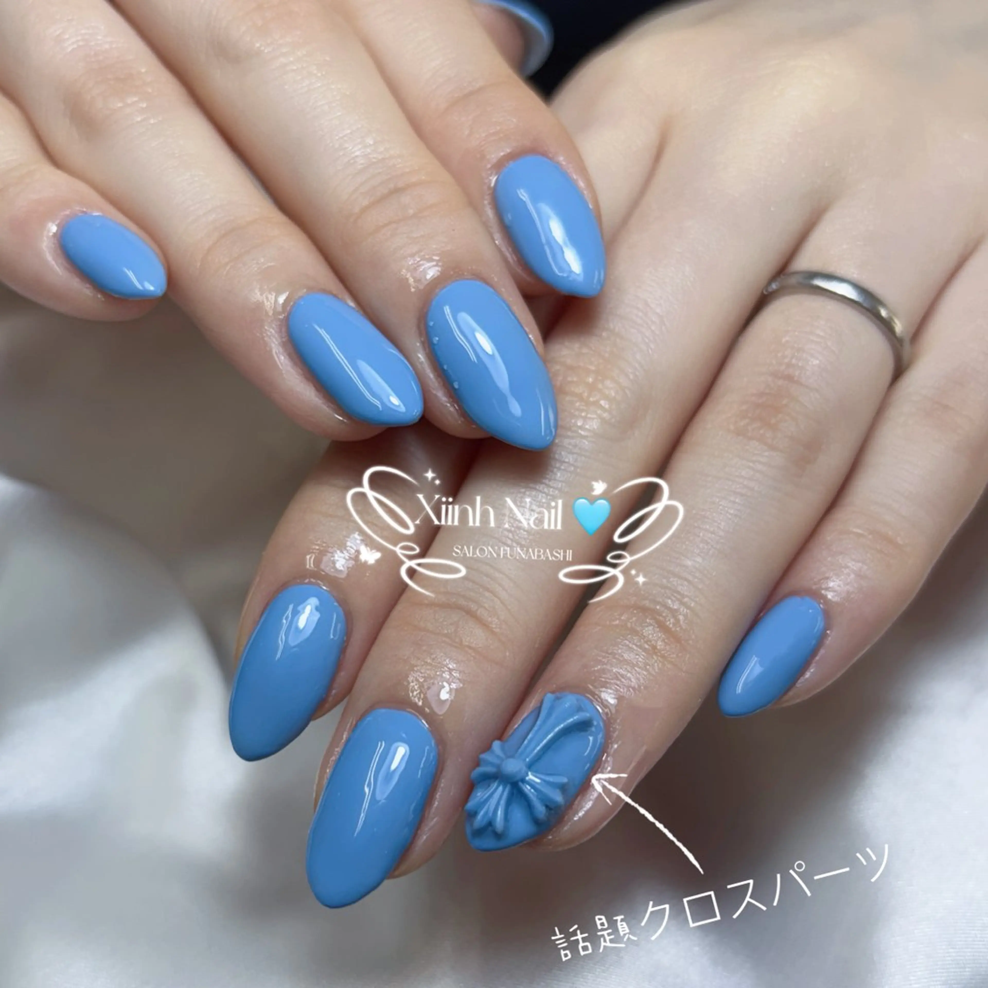ネイル チークネイル 桜ネイル 長さ出し フットネイル ジェルネイル ハンドネイル XIINH NAIL SALONのネイルデザイン