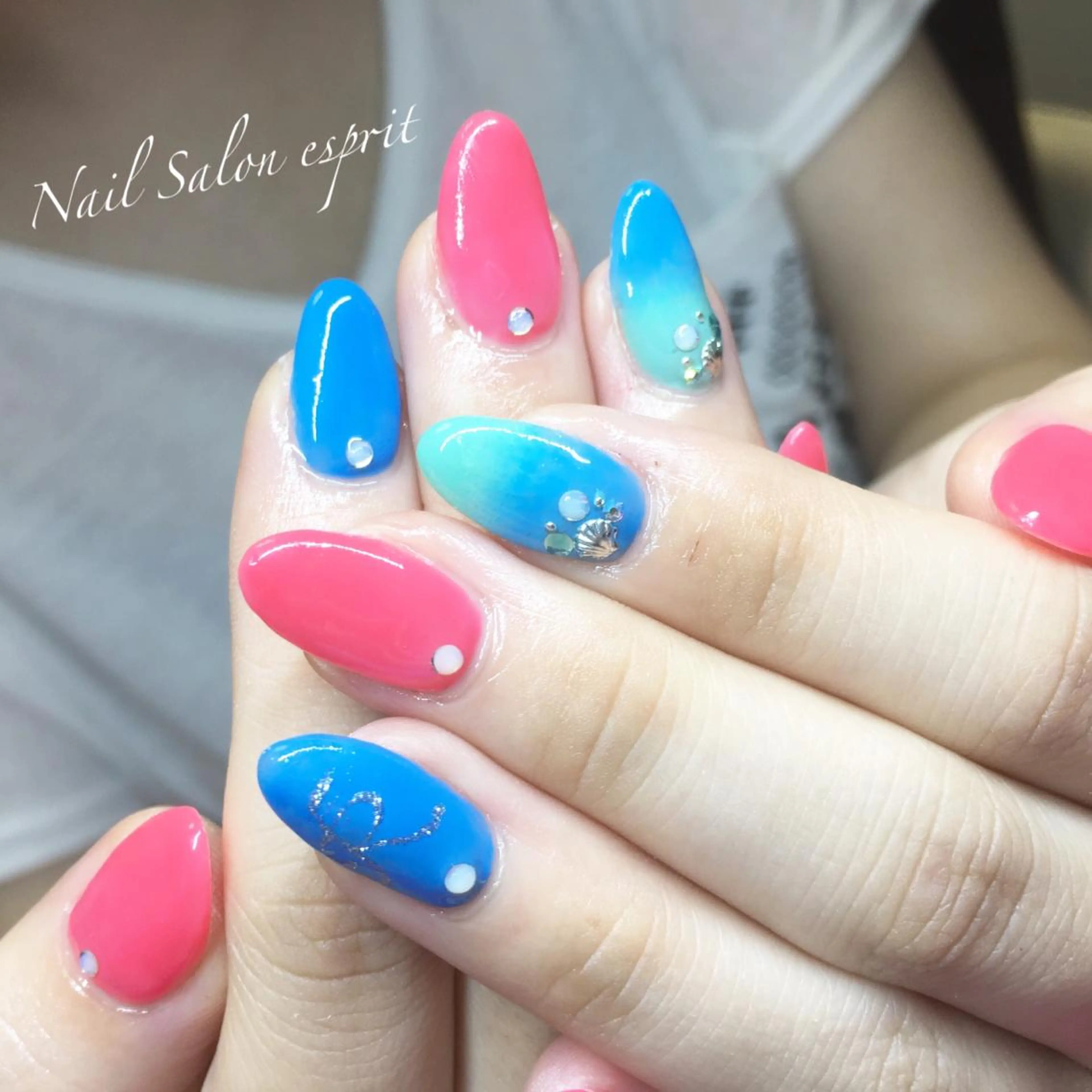ネイル 夏ネイル Nail Salon espritのネイルデザイン