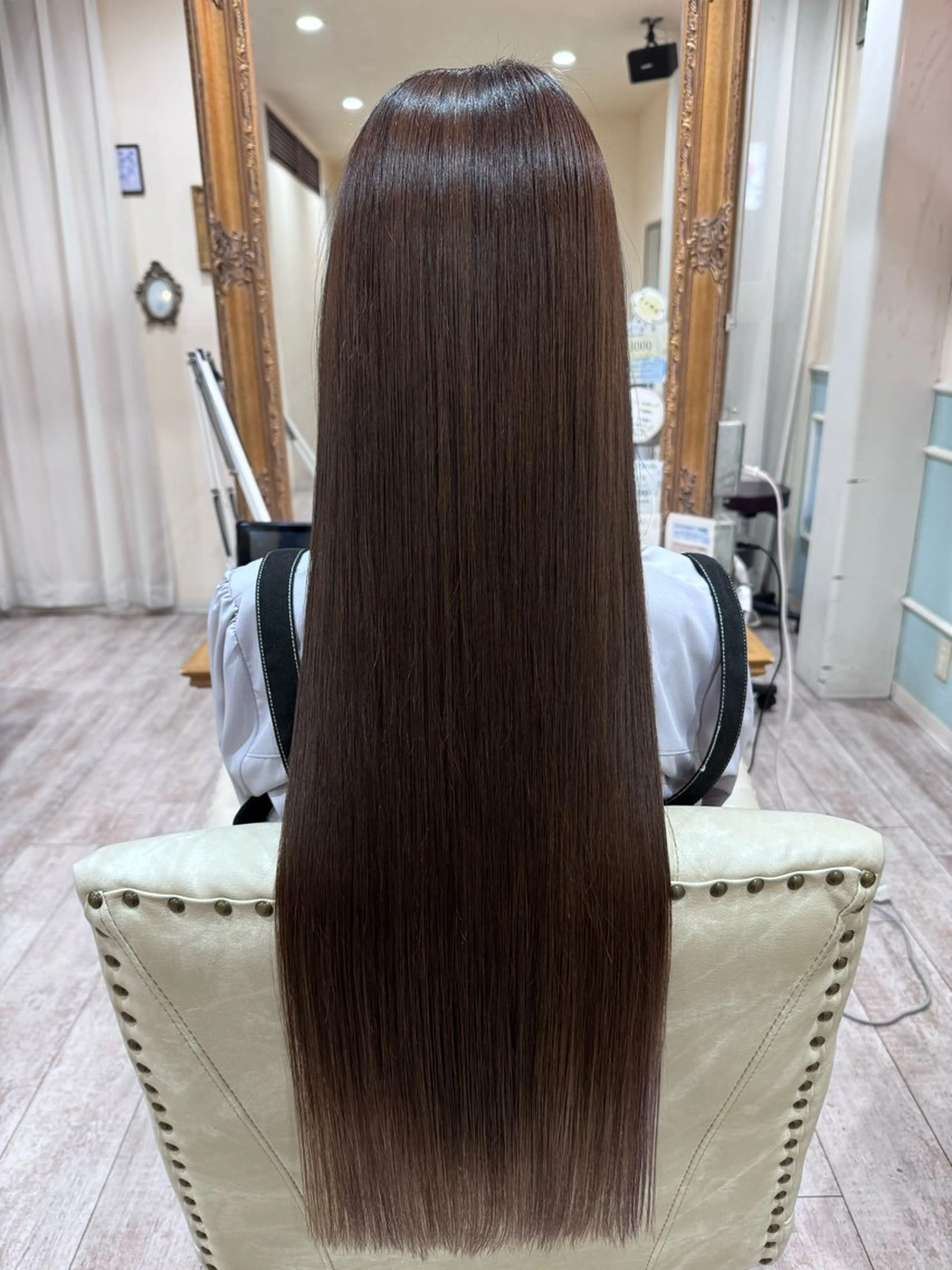 ロング カラー 髪質改善 ロング カット ヘアカラー 縮毛矯正 トリートメント 新越谷noble店長 松本拓也▶◀*.のヘアスタイル