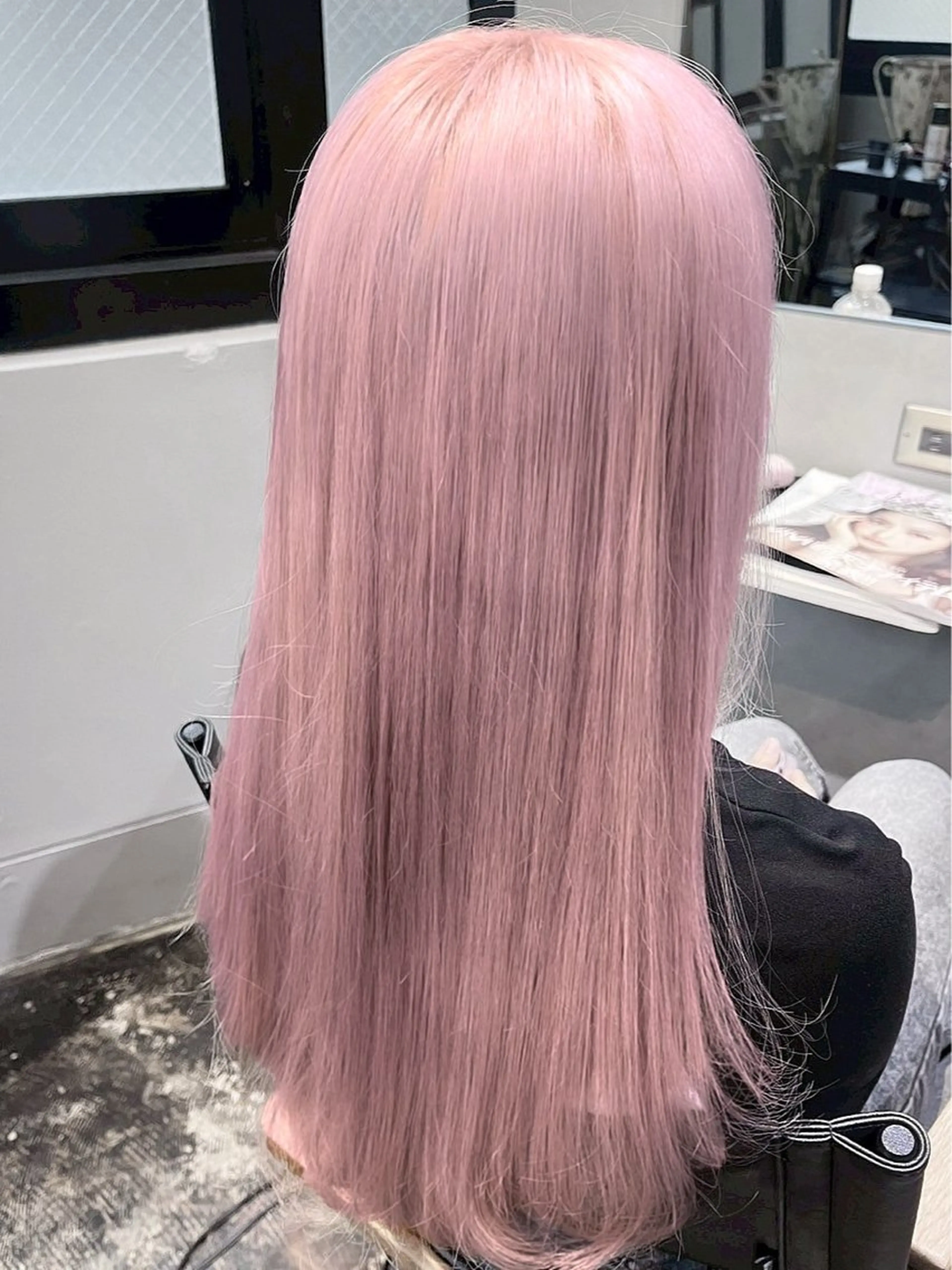 ロング カラー カット ヘアカラー トリートメント ハイトーン/韓国風/ 艶髪/吉祥寺のヘアスタイル