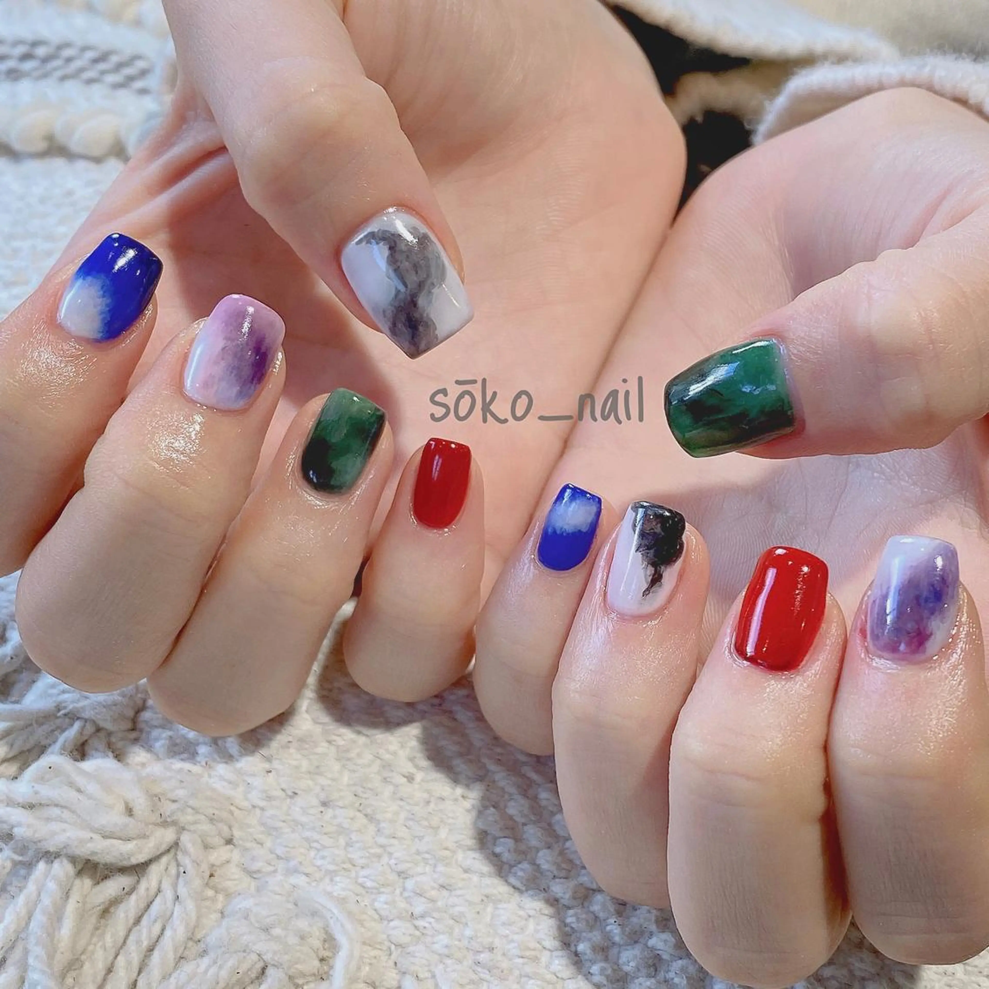 ネイル ハンドネイル sōko Hair&Nail Salon所属・megu  / sōko nailのネイルデザイン