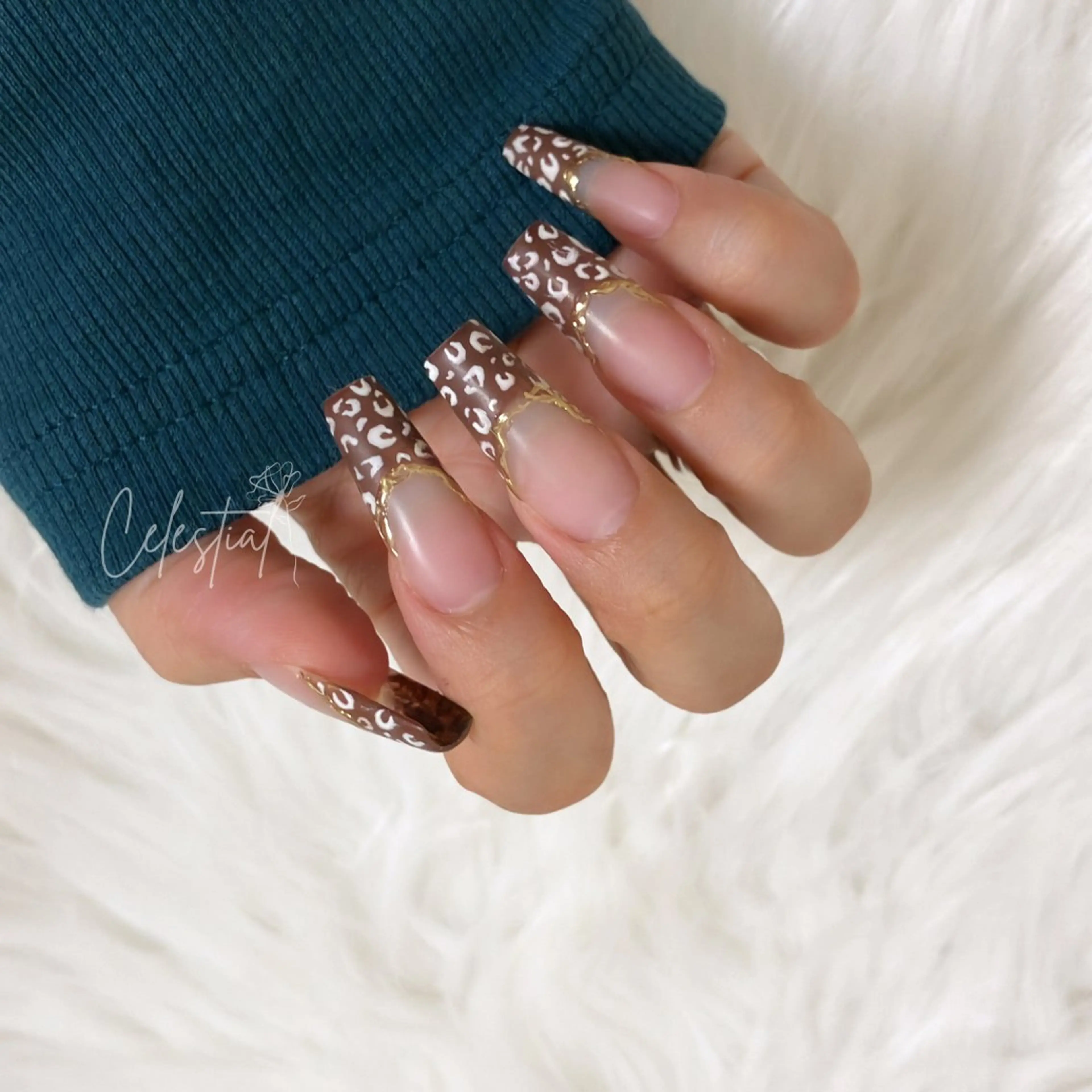 💅🏻スカルプ⌇デザスカ⌇フレンチ⌇ ~1cm(~Mサイズ)の写真