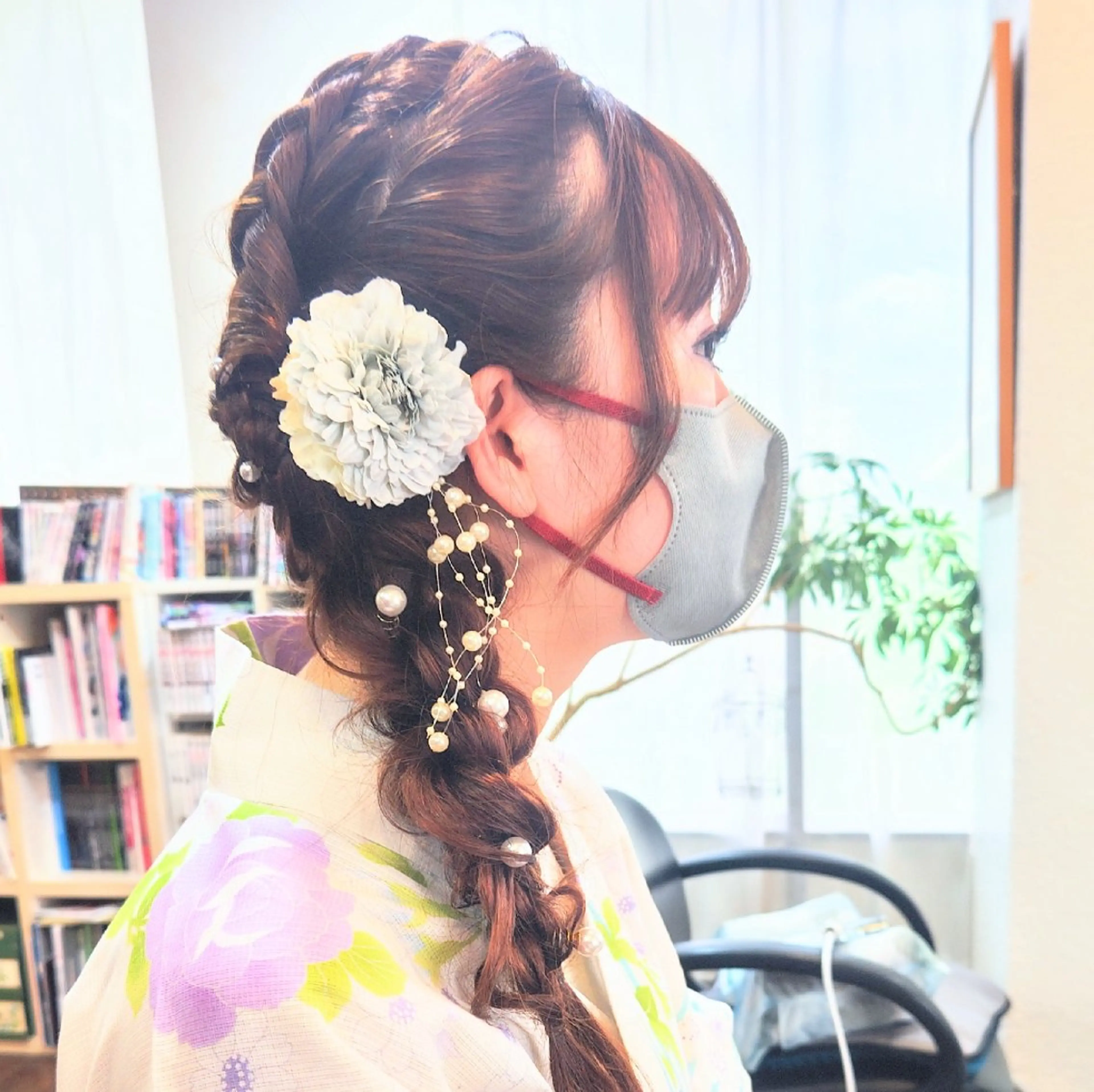 ヘアアレンジ 浴衣 美容室placer所属・髪質改善☆稲垣貴士 【プラセル】高蔵寺のヘアスタイル