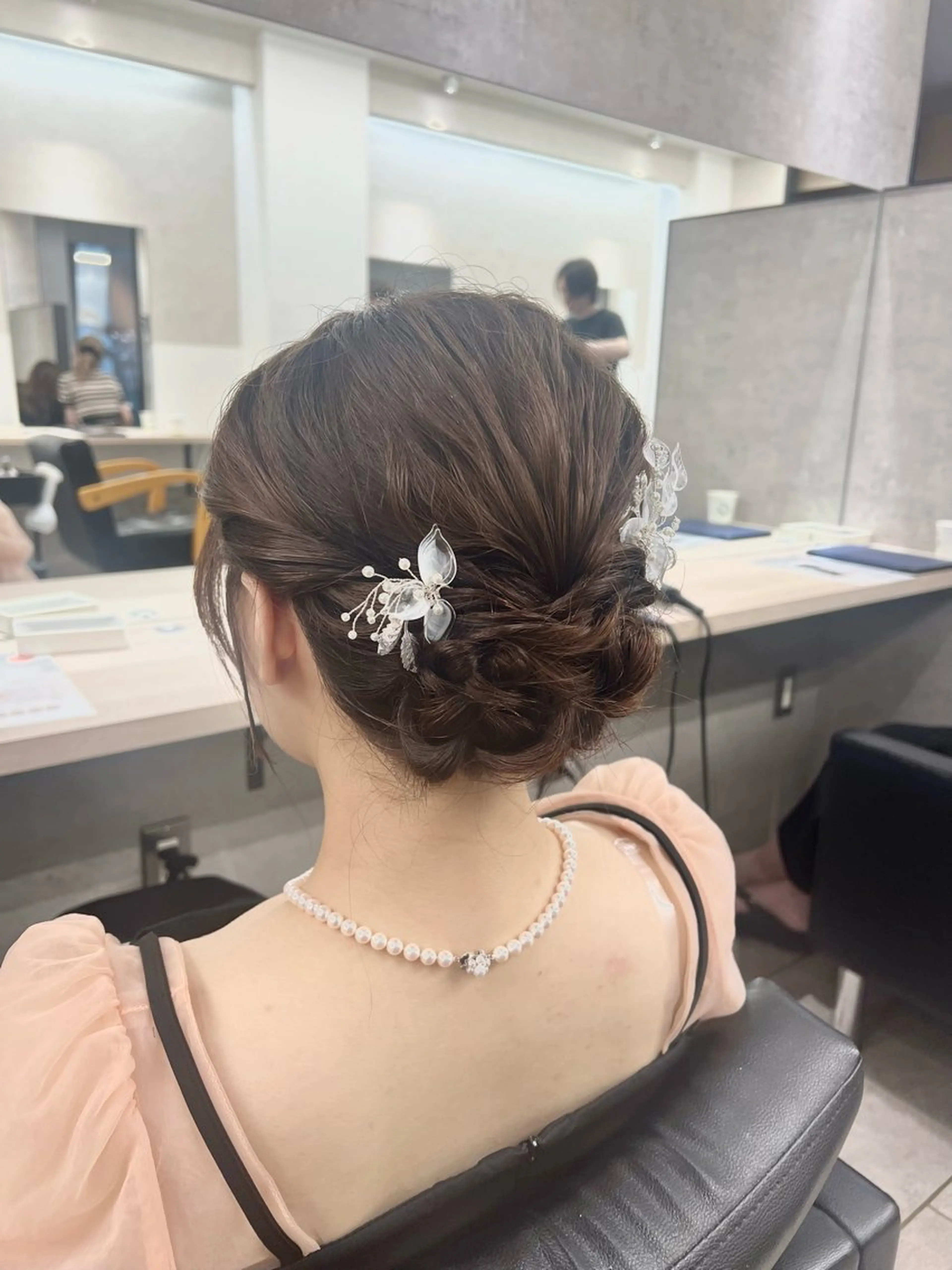 セミロング GiseL 博多 ほのかのヘアスタイル