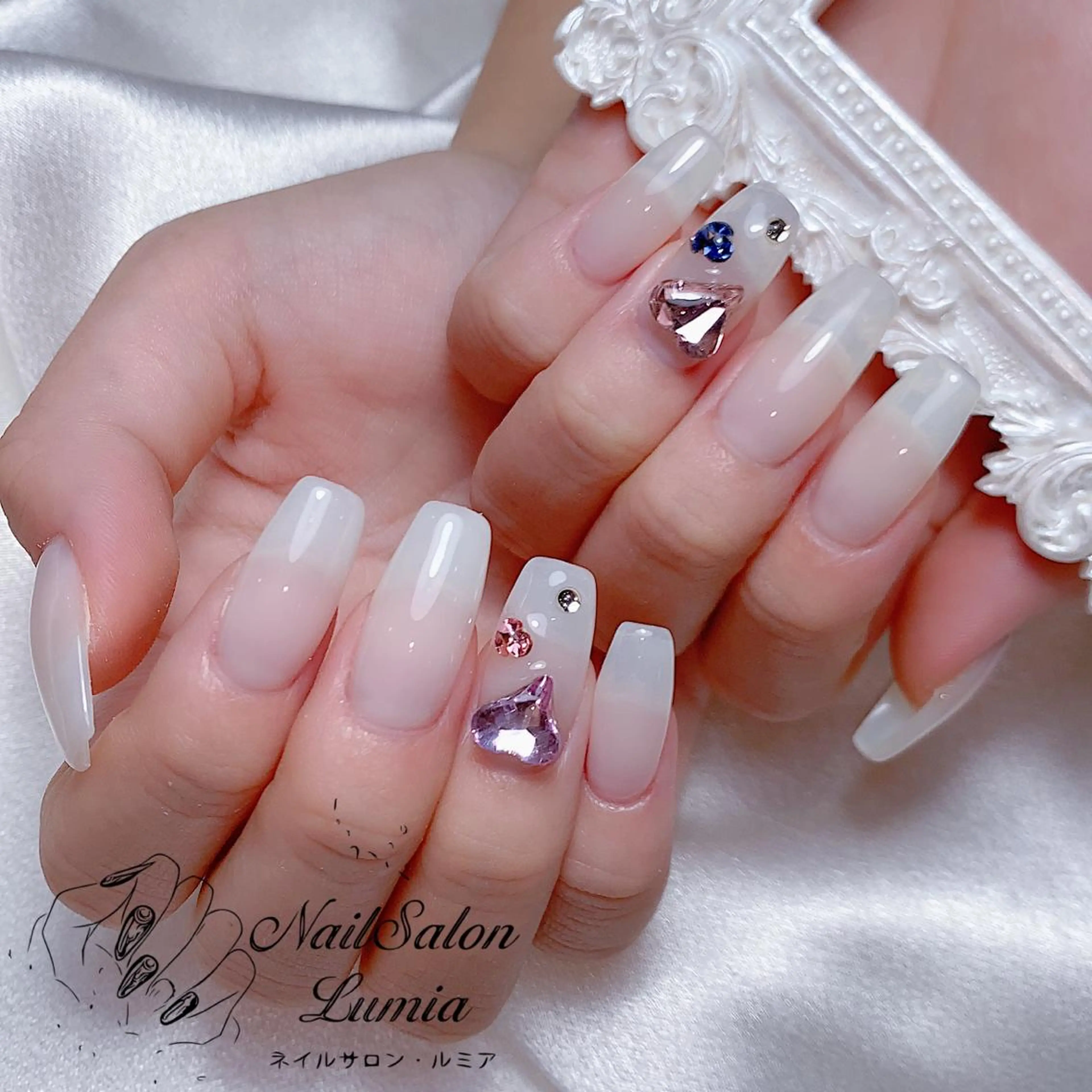 ネイル ハンドネイル ネイルサロン ルミア Lumia 店長のネイルデザイン