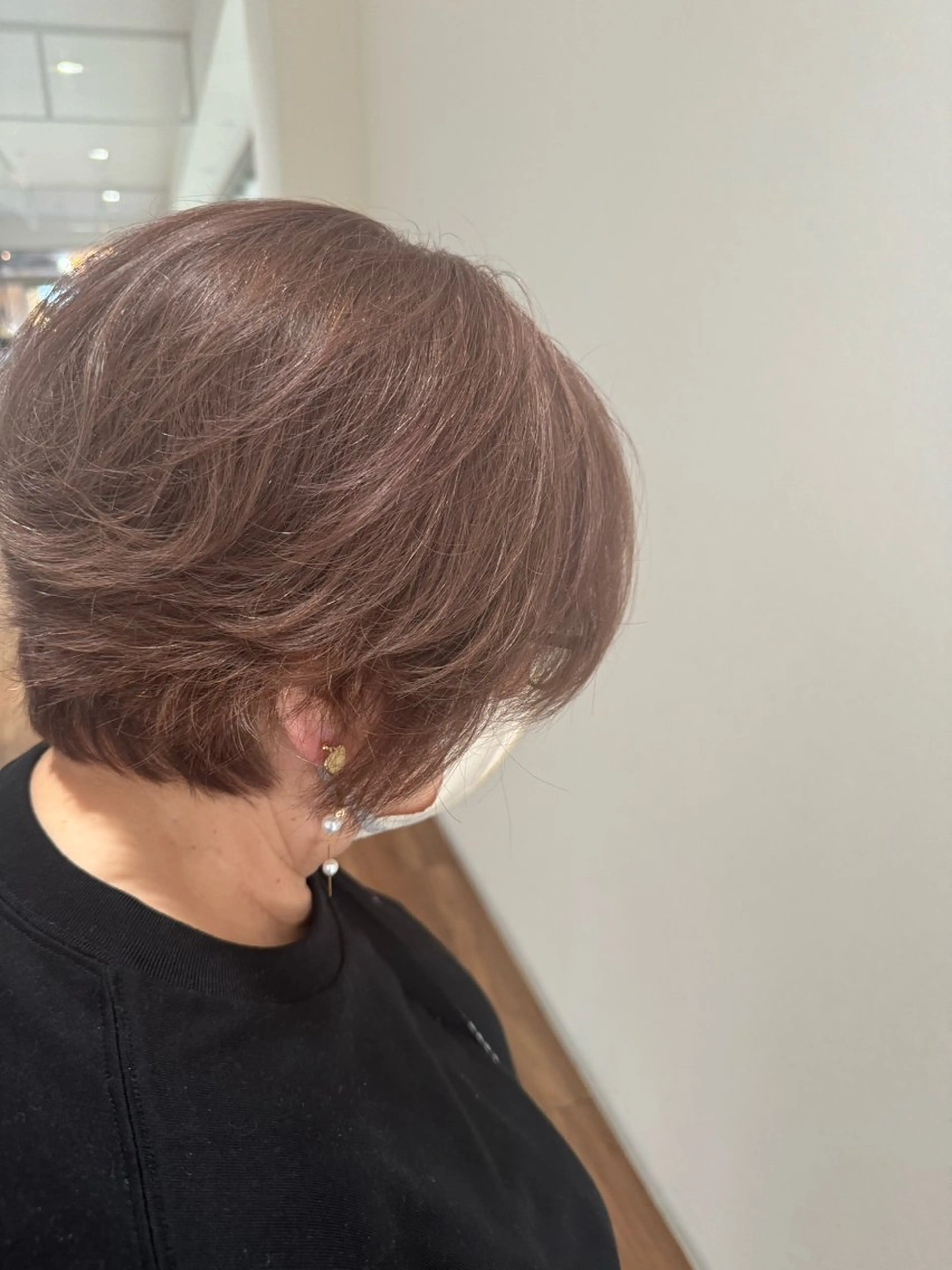 カラー グレージュ ピンクカラー HANA ☺︎のヘアスタイル