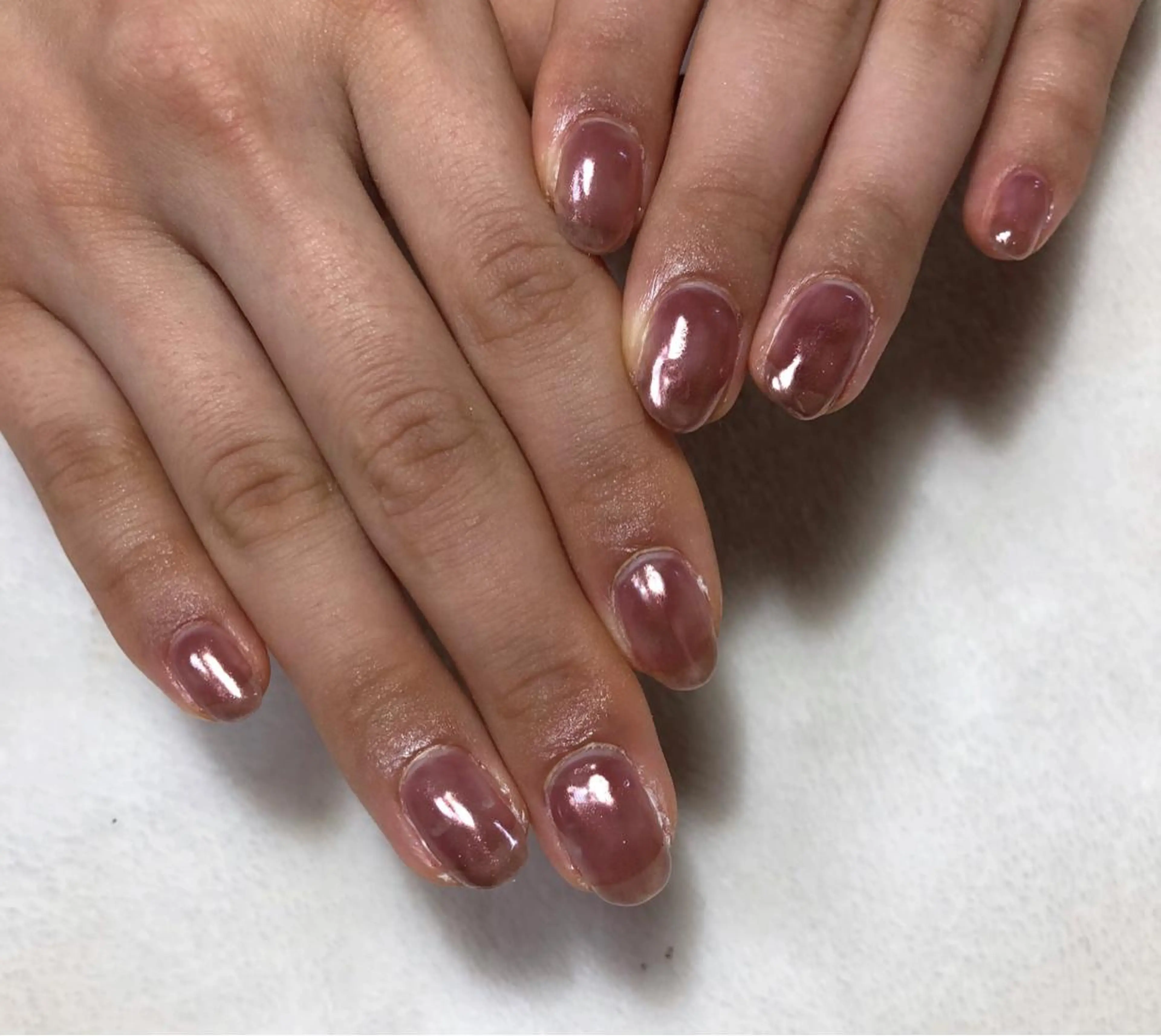 ネイル ニュアンスネイル シンプルネイル nails 🎀meのネイルデザイン