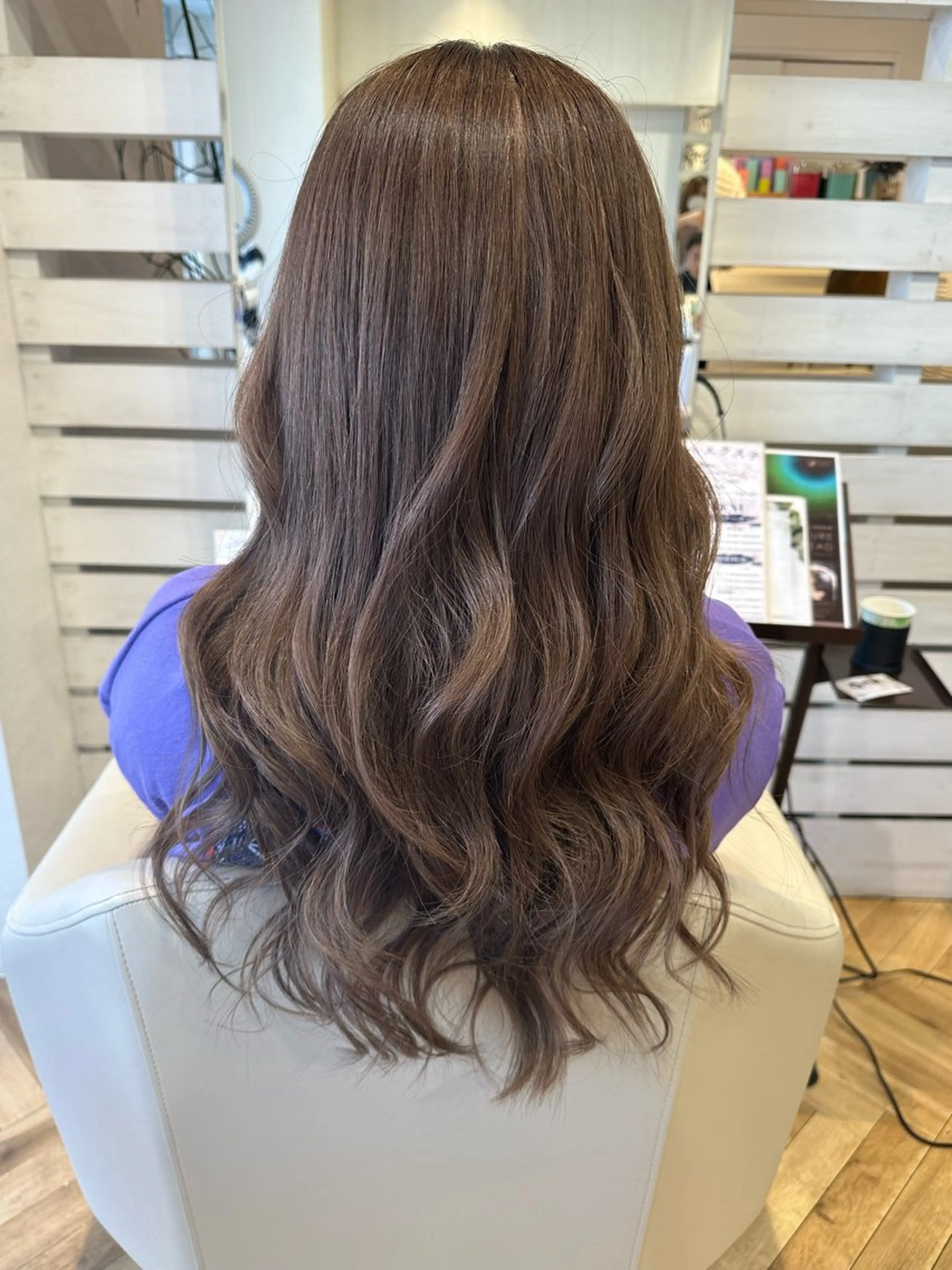 ロング 松永 夏のヘアスタイル