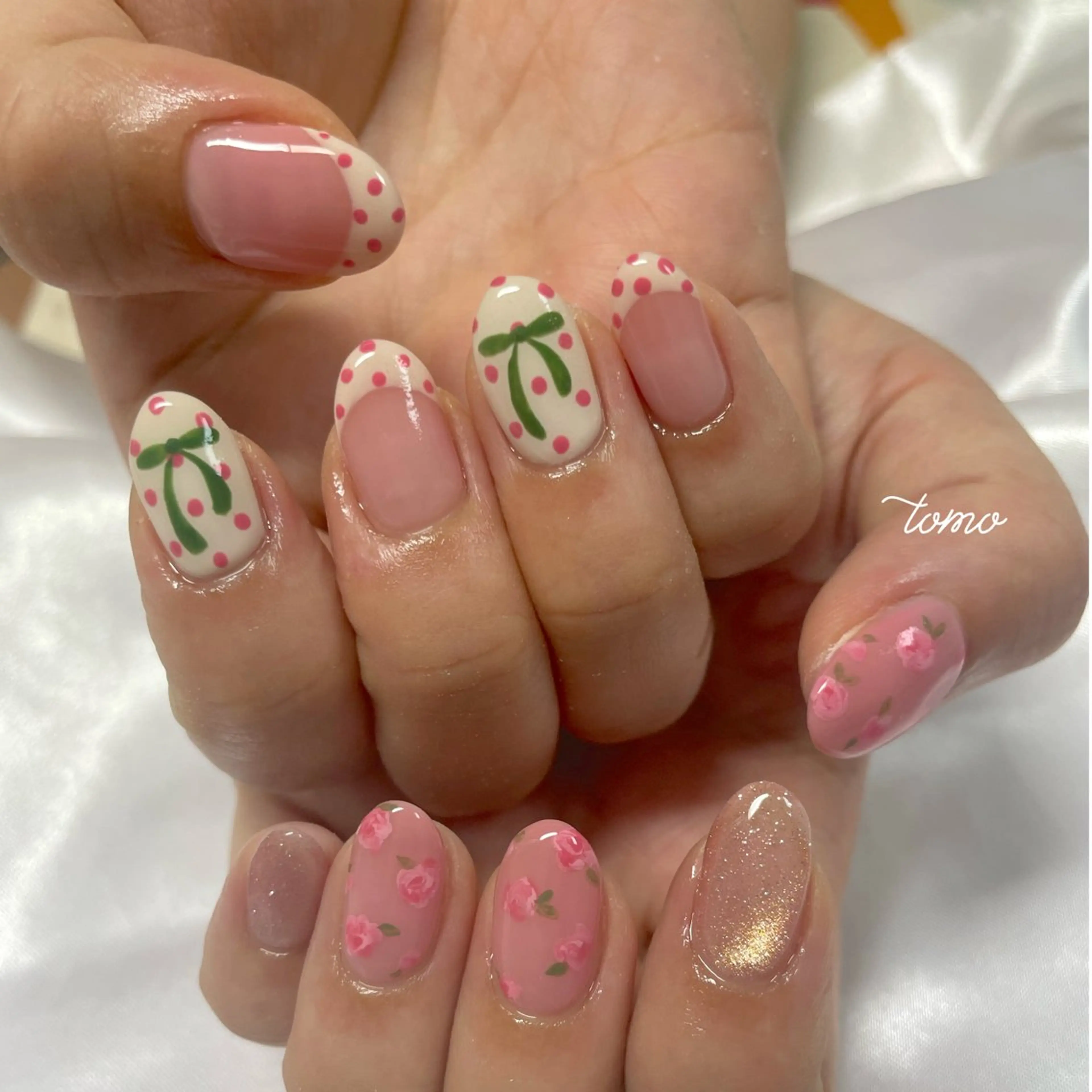 ネイル ハンドネイル nailist TOMOのネイルデザイン