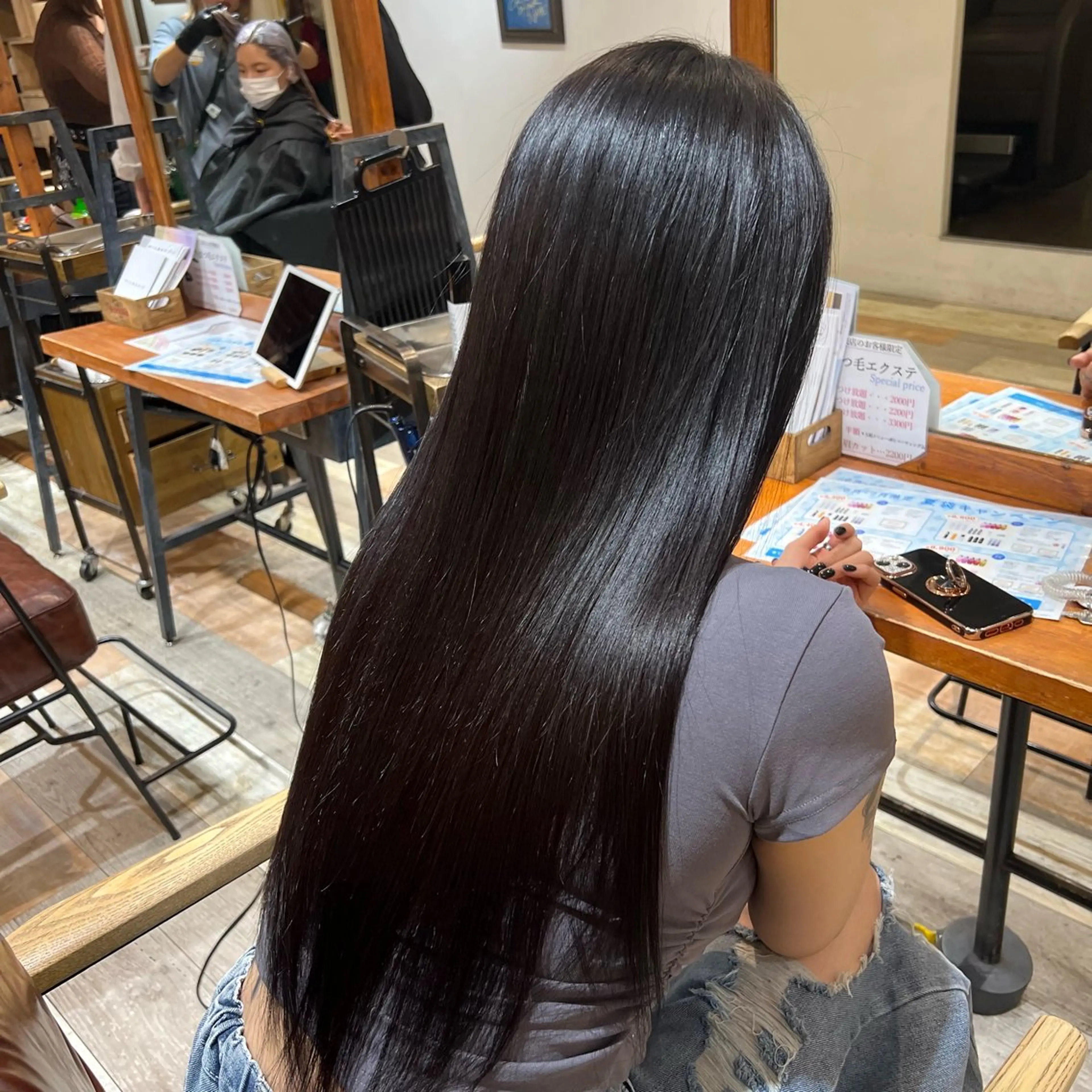 ロング カラー 艶髪／シールエクステ 🌻ノゾミ🌻のヘアスタイル
