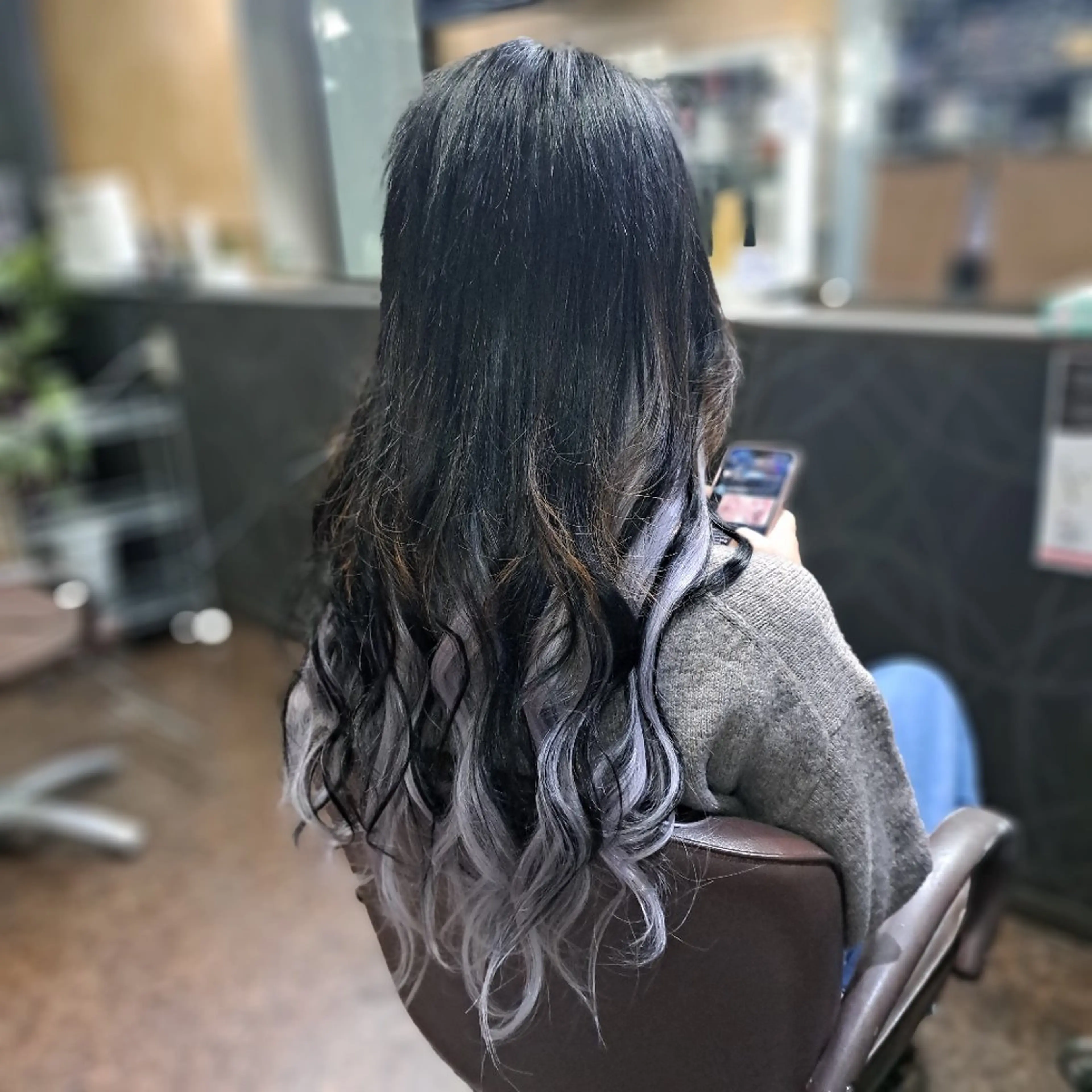 ロング エクステ 中村  美暁のヘアスタイル