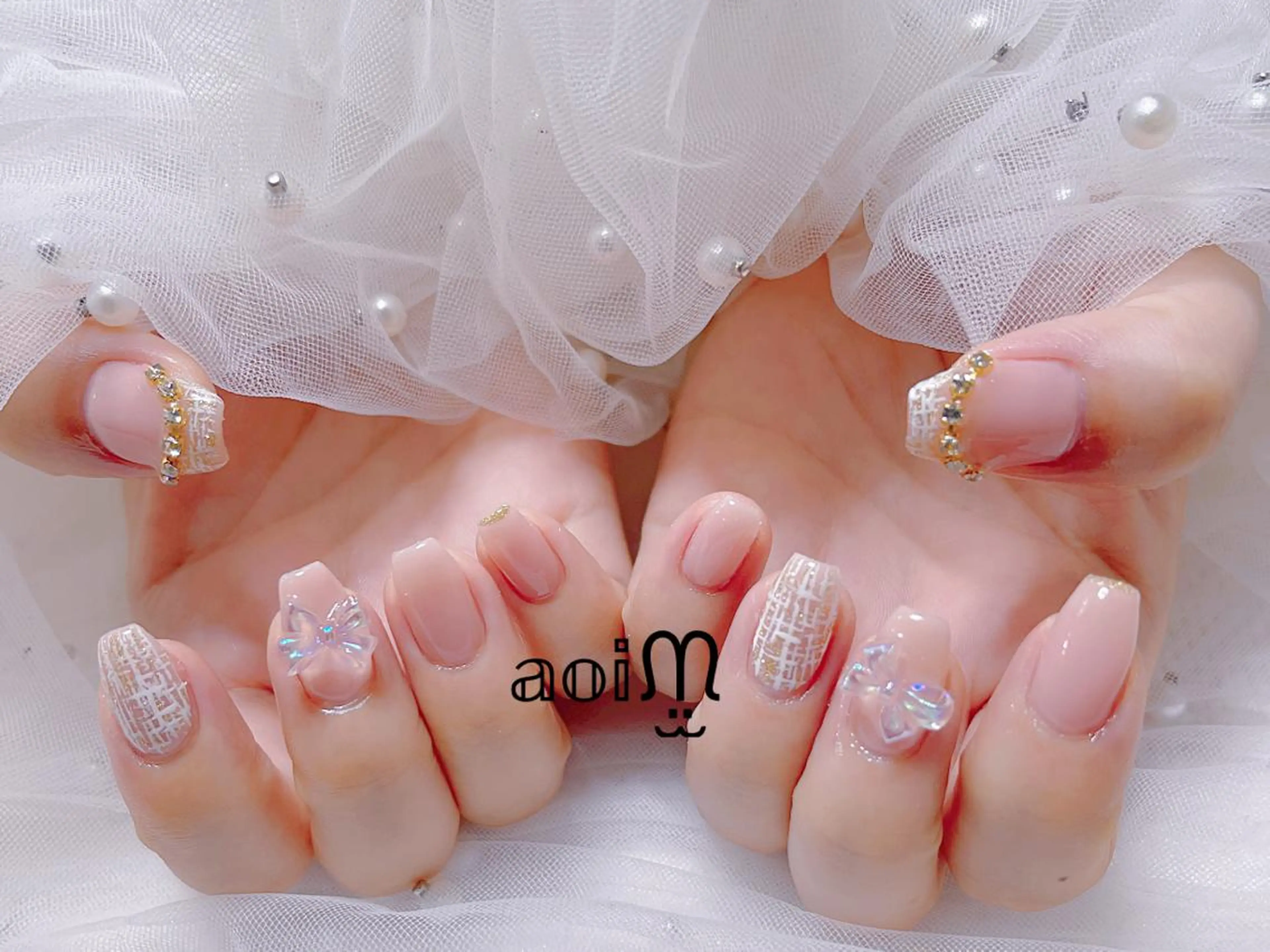 ネイル 葵うさぎ AIのネイルデザイン